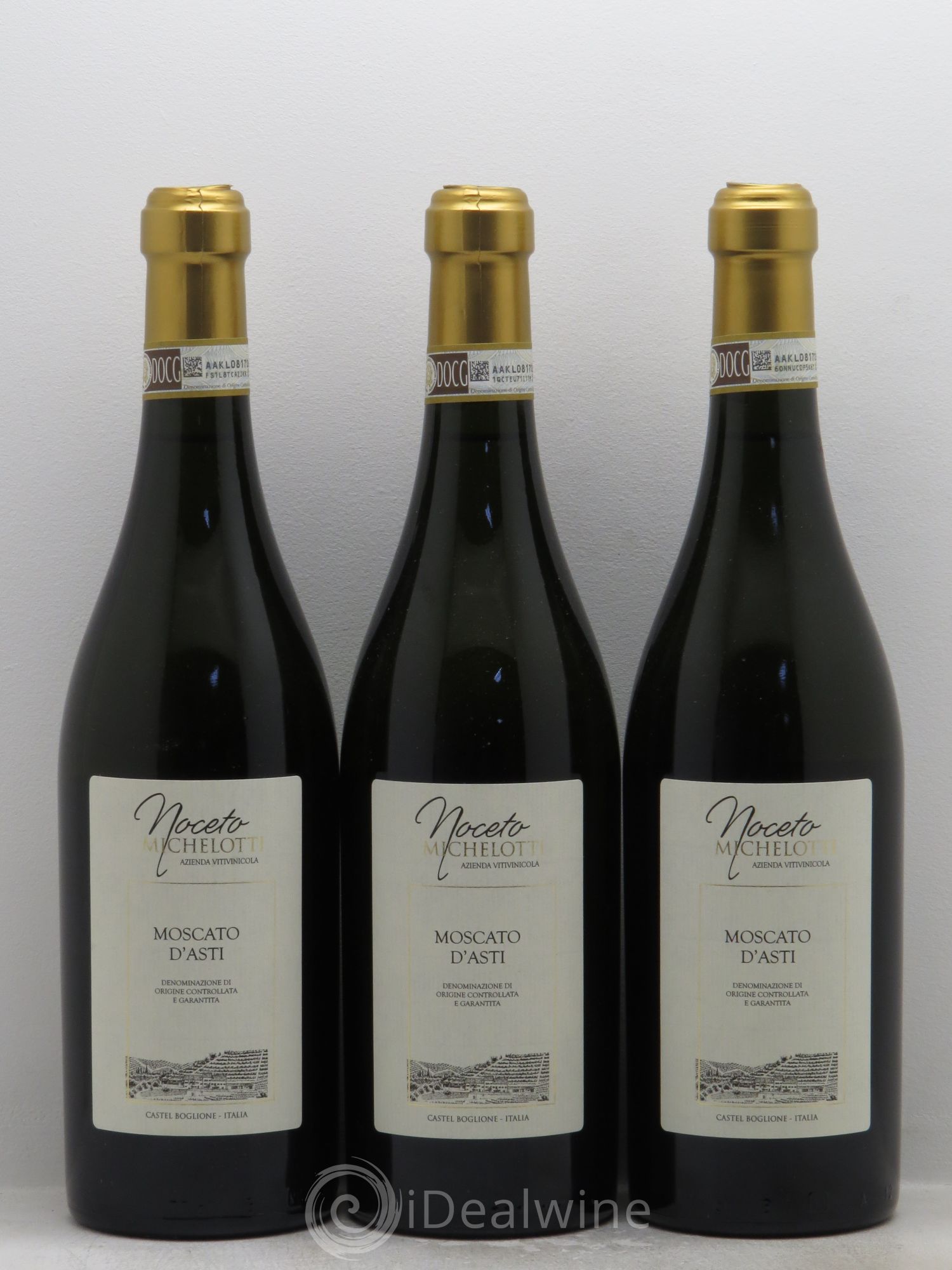Italie Moscato d'Asti DOCG Castel Boglione (sans prix de réserve) 2013 - Posten von 3 Flaschen - 0