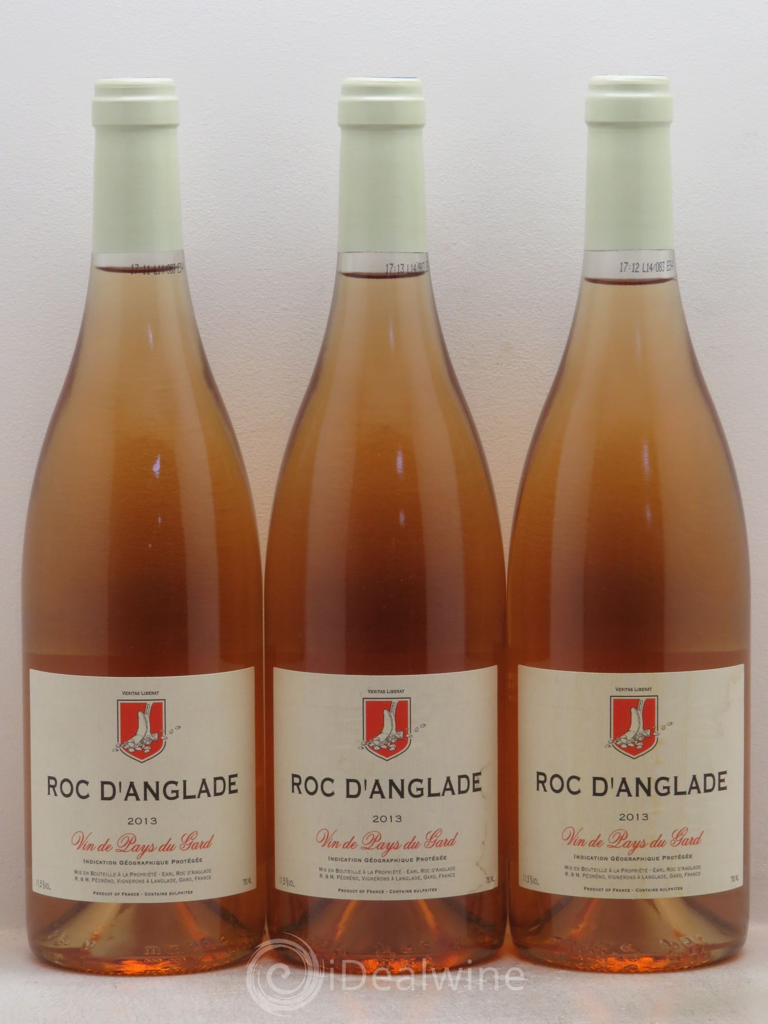 Gard Roc d'Anglade Rémy Pédréno (sans prix de réserve) 2013 - Posten von 3 Flaschen - 0