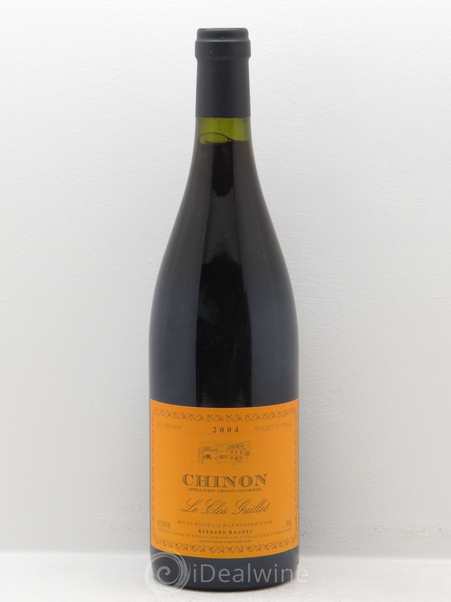 Chinon Le Clos Guillot Bernard Baudry 2004 - Lot de 1 bouteille - 0