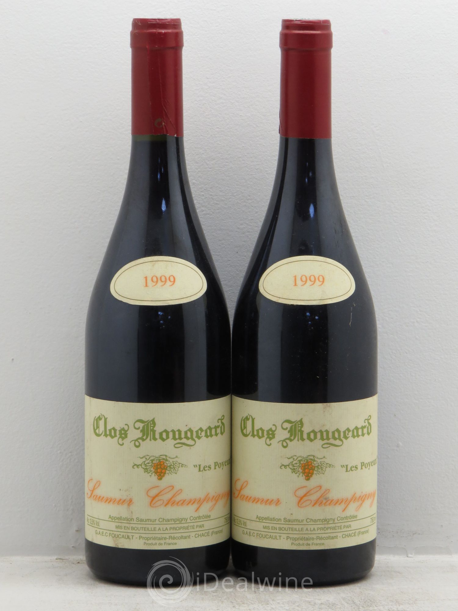 Saumur-Champigny Les Poyeux Clos Rougeard 1999 - Lot de 2 bouteilles - 0
