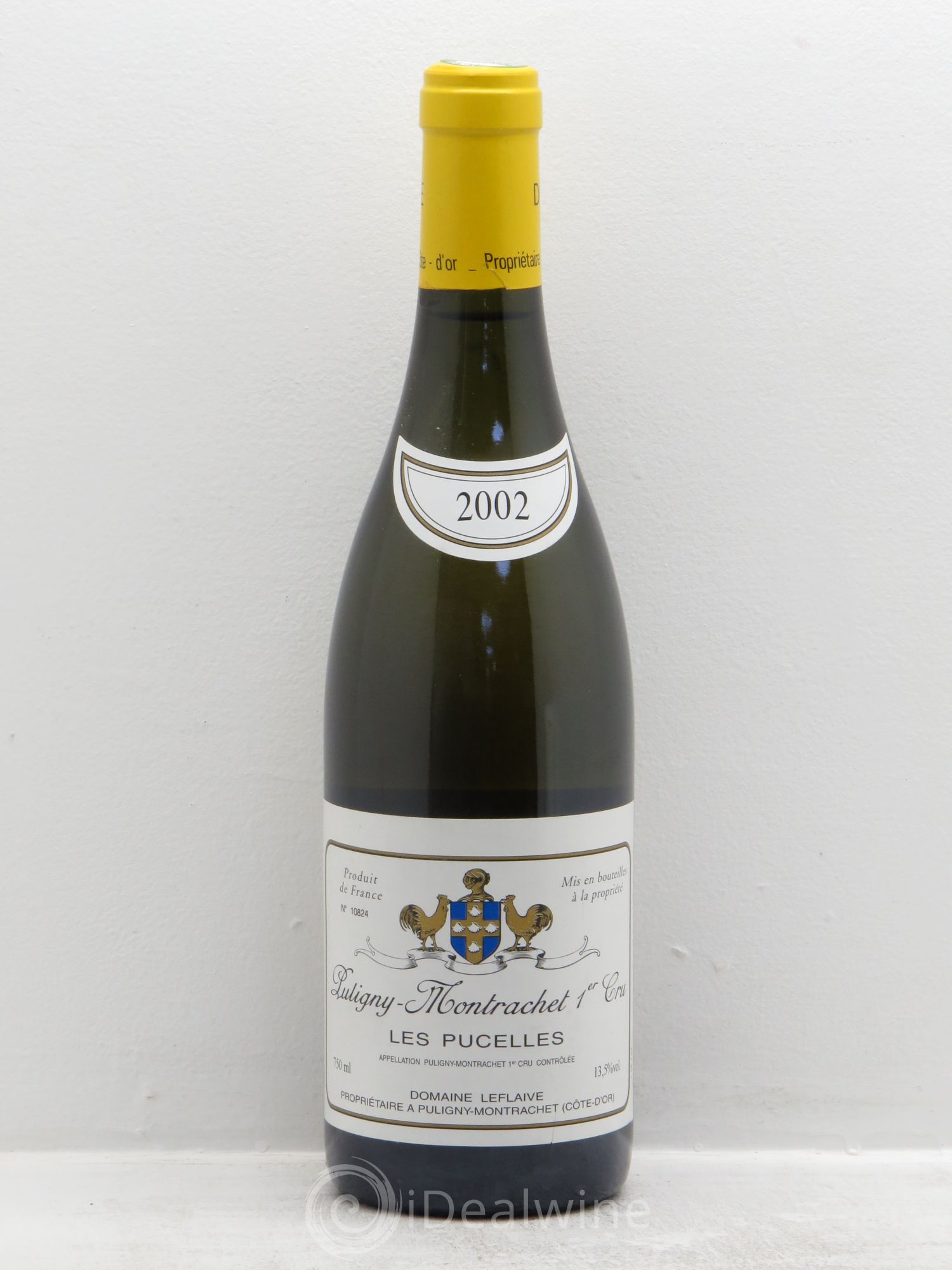 Puligny-Montrachet 1er Cru Les Pucelles Leflaive (Domaine) 2002 - Lot de 1 bouteille - 0