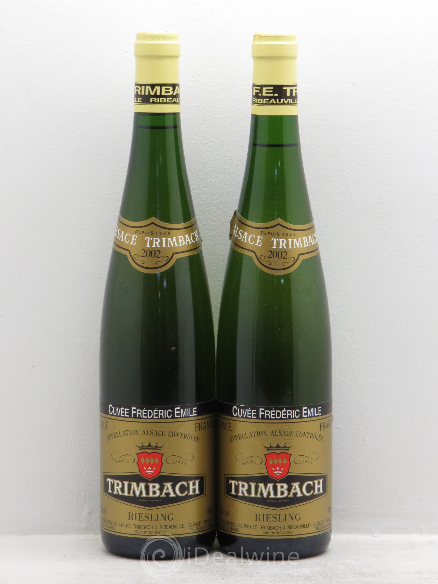 Alsace Riesling Cuvée Frédéric Emile Trimbach (Domaine) 2002 - Lot de 2 bouteilles - 0