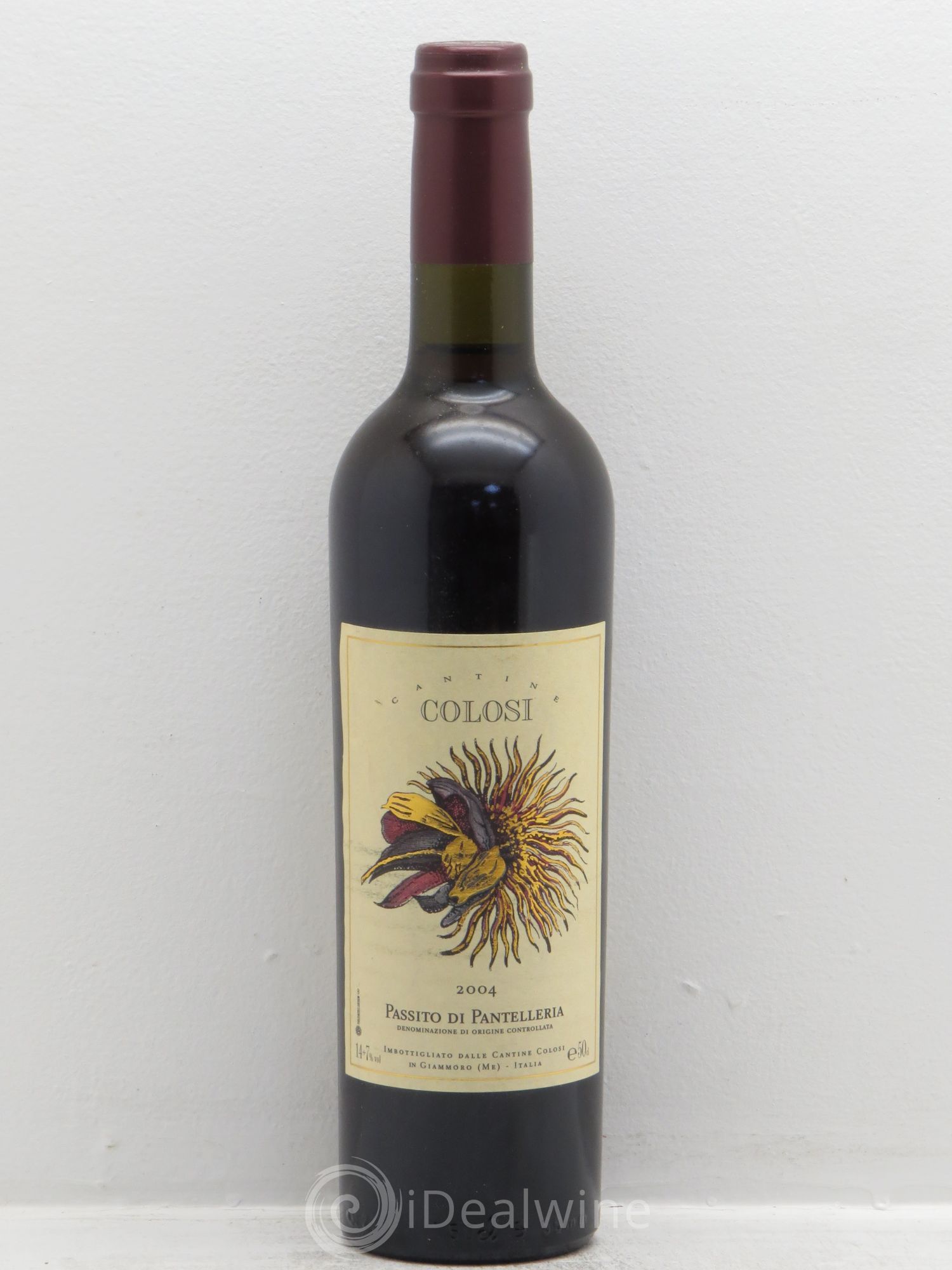 IGP Sicile Passito di Pantelleria Cantine Colosi (50cl) 2004 - Posten von 1 Flasche - 0