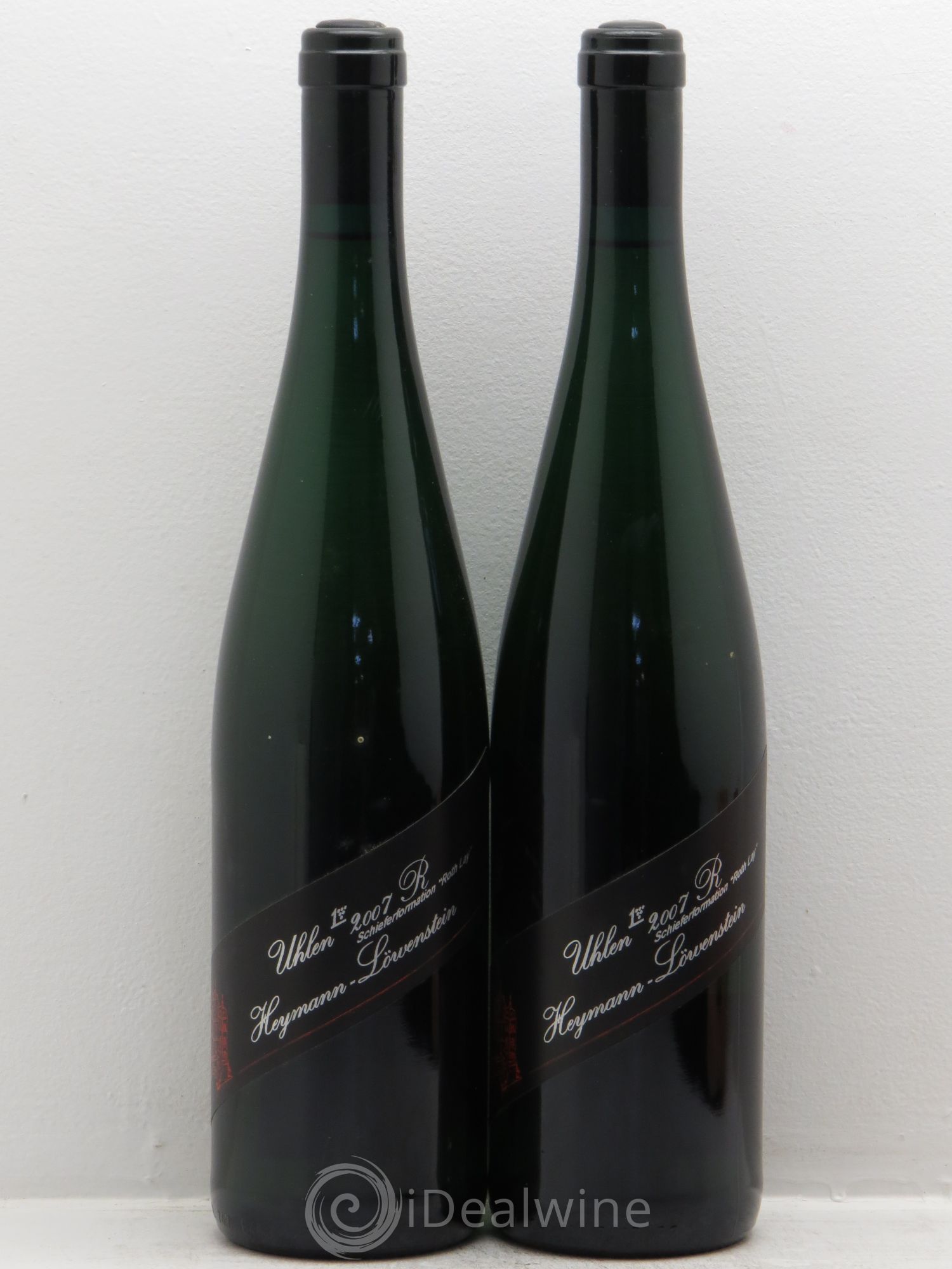 Allemagne Mosel-Saar Uhlen R.Heymann-Lövenstein 2007 - Lot de 2 bouteilles - 0