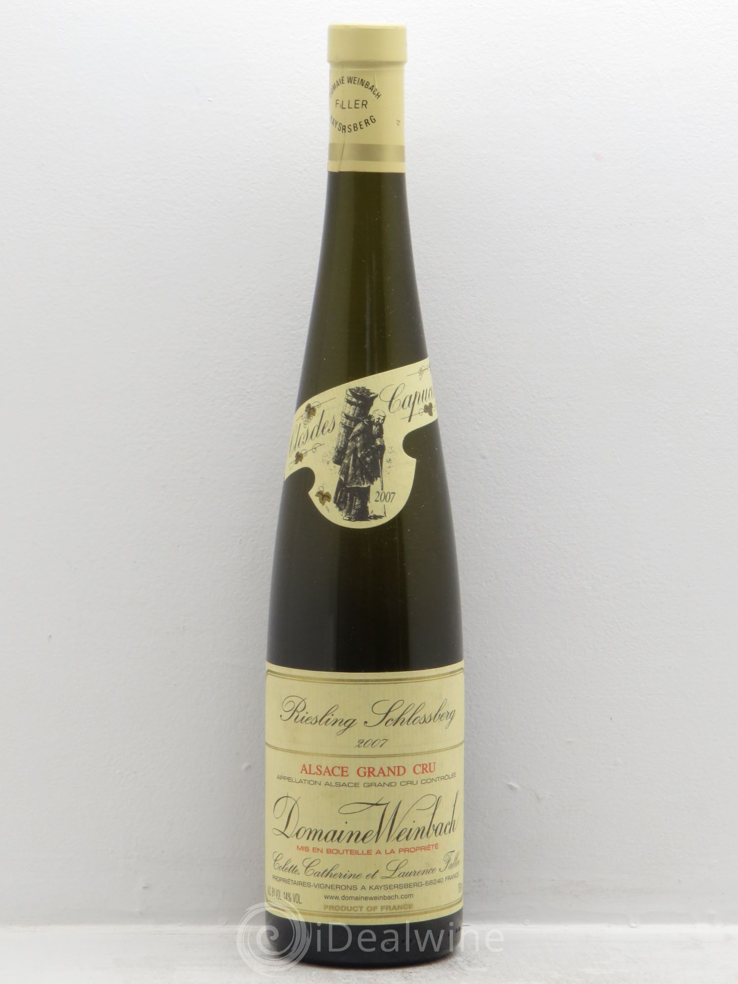 Alsace Grand Cru Schlossberg Riesling Weinbach (Domaine) (sans prix de réserve) 2007 - Lot de 1 bouteille - 0