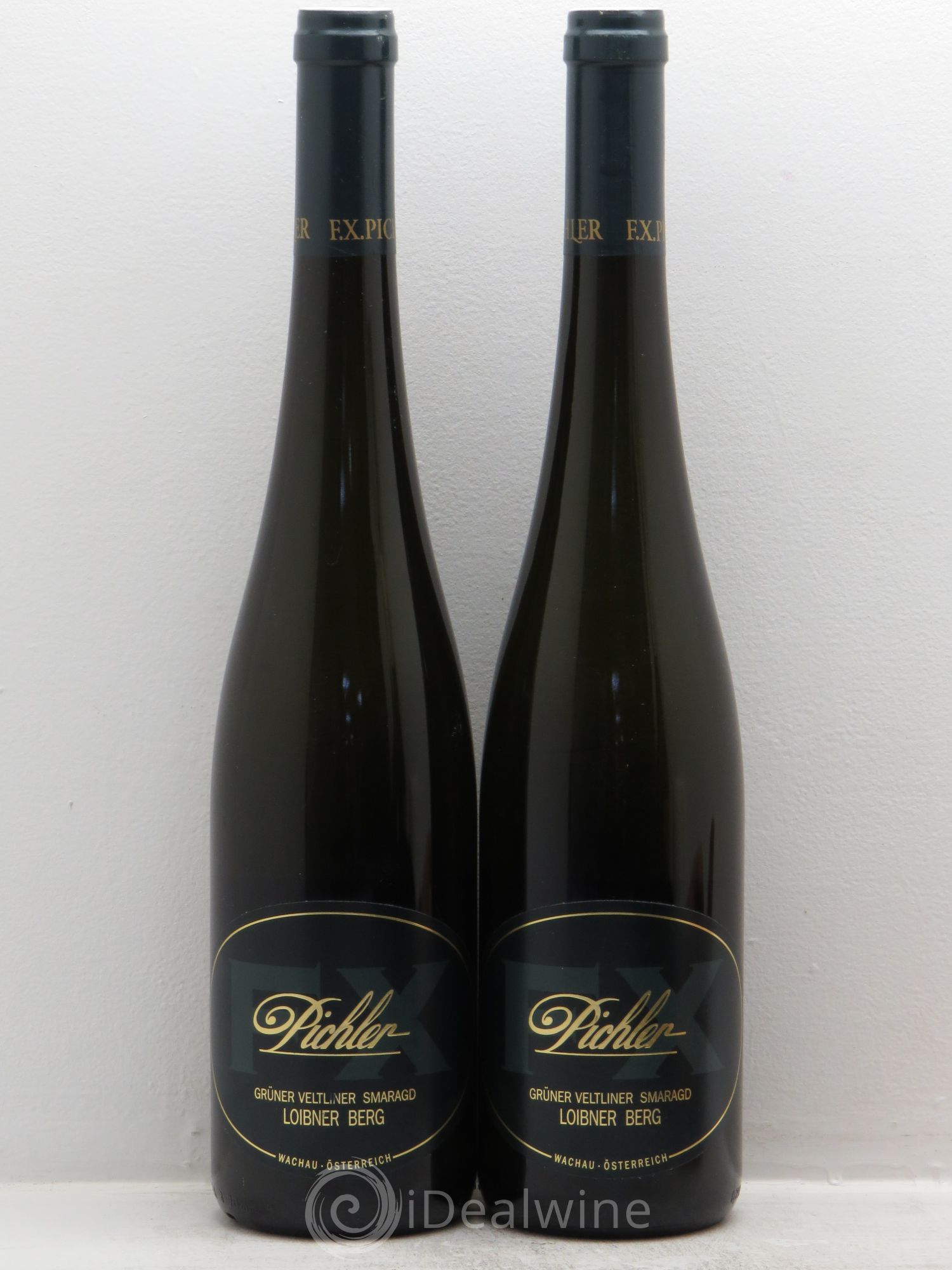 Riesling Gruner Veltiner Smaragd Loibner Berg FX Pichler 2009 - Posten von 2 Demi-Flaschen - 0