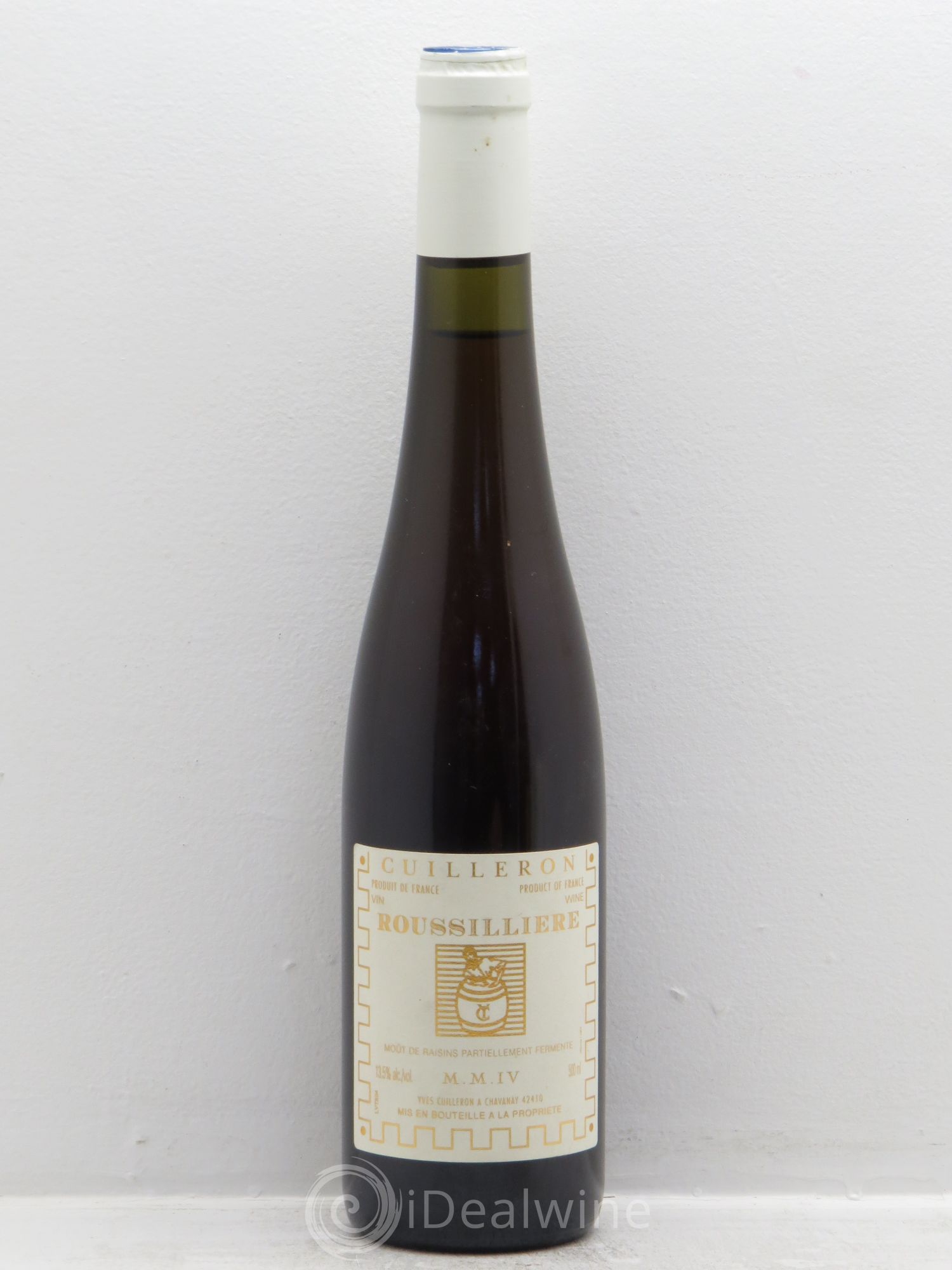 Vin de France Roussilière Cuilleron (50cl) 2004 - Lot de 1 bouteille - 0