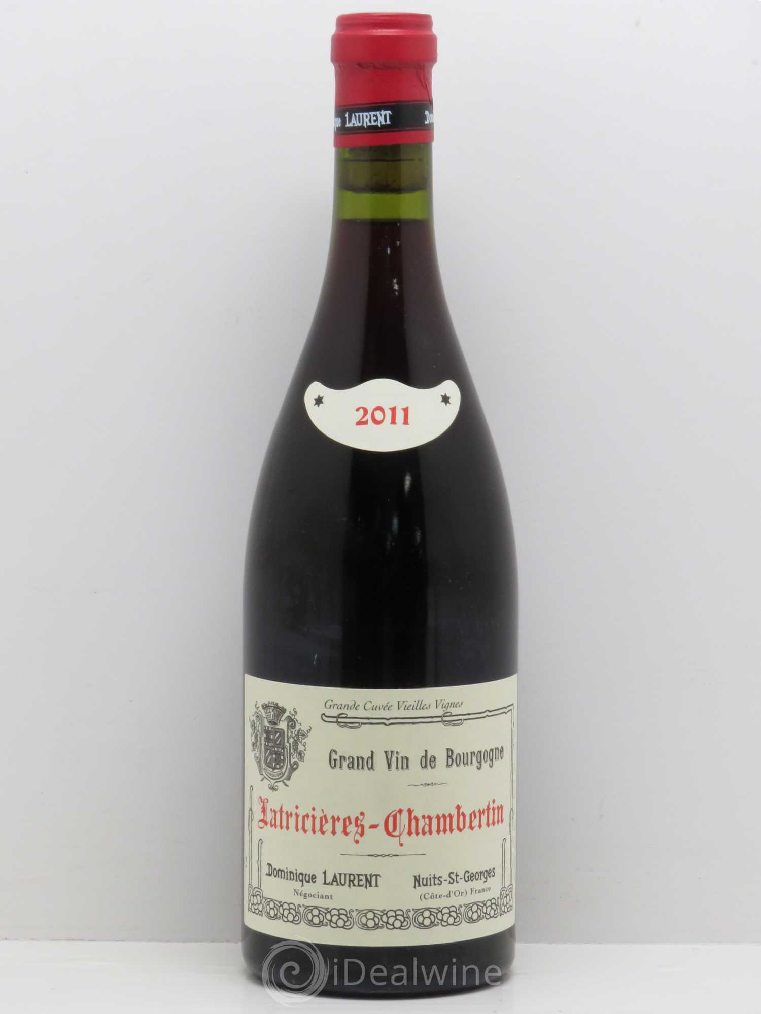 Latricières-Chambertin Grand Cru Grande Cuvée Vieilles Vignes Dominique Laurent Vieilles Vignes 2011 - Lot de 1 bouteille - 0