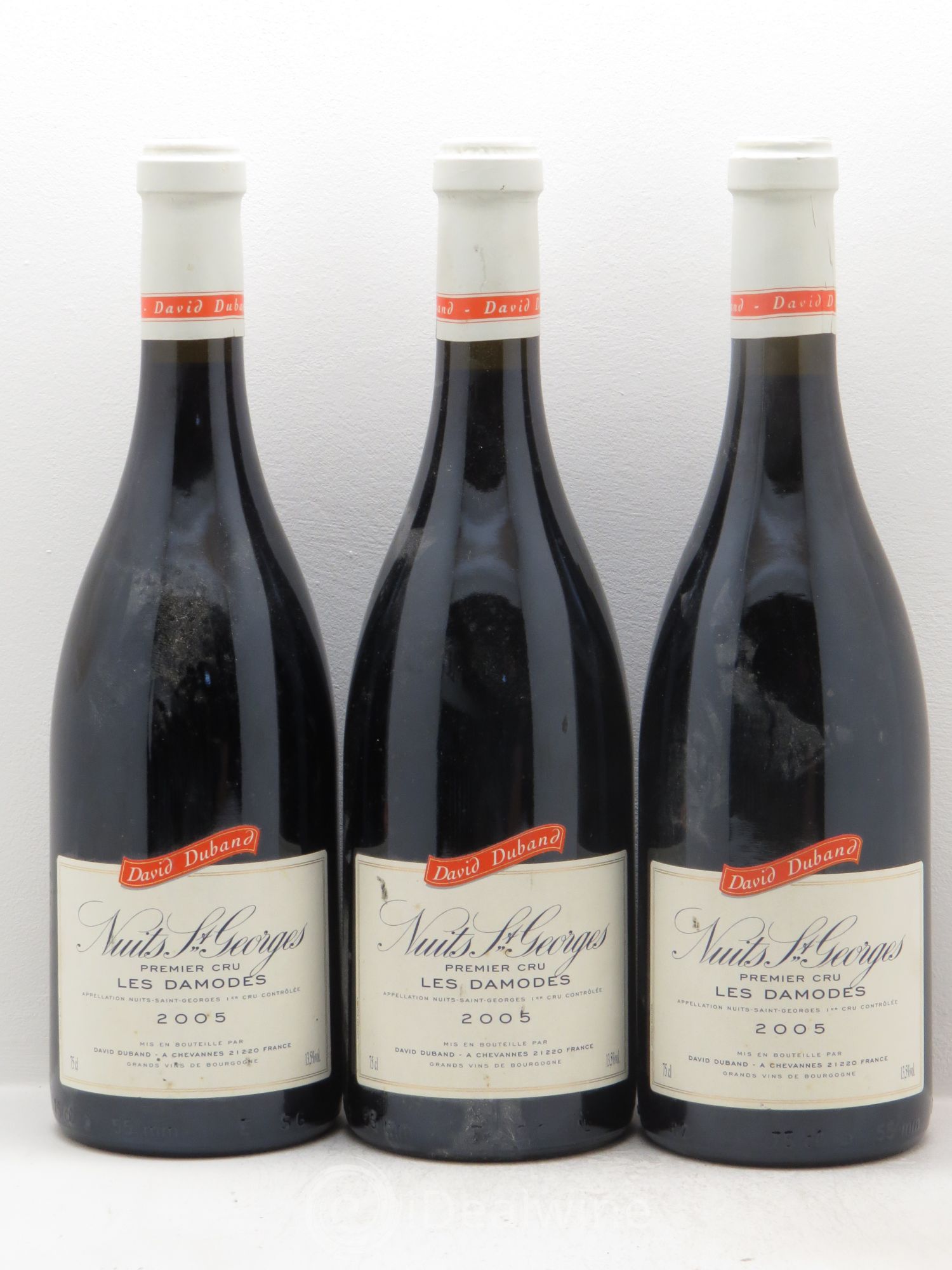 Nuits-Saint-Georges 1er Cru David Duband 2005 - Lot de 3 bouteilles - 0
