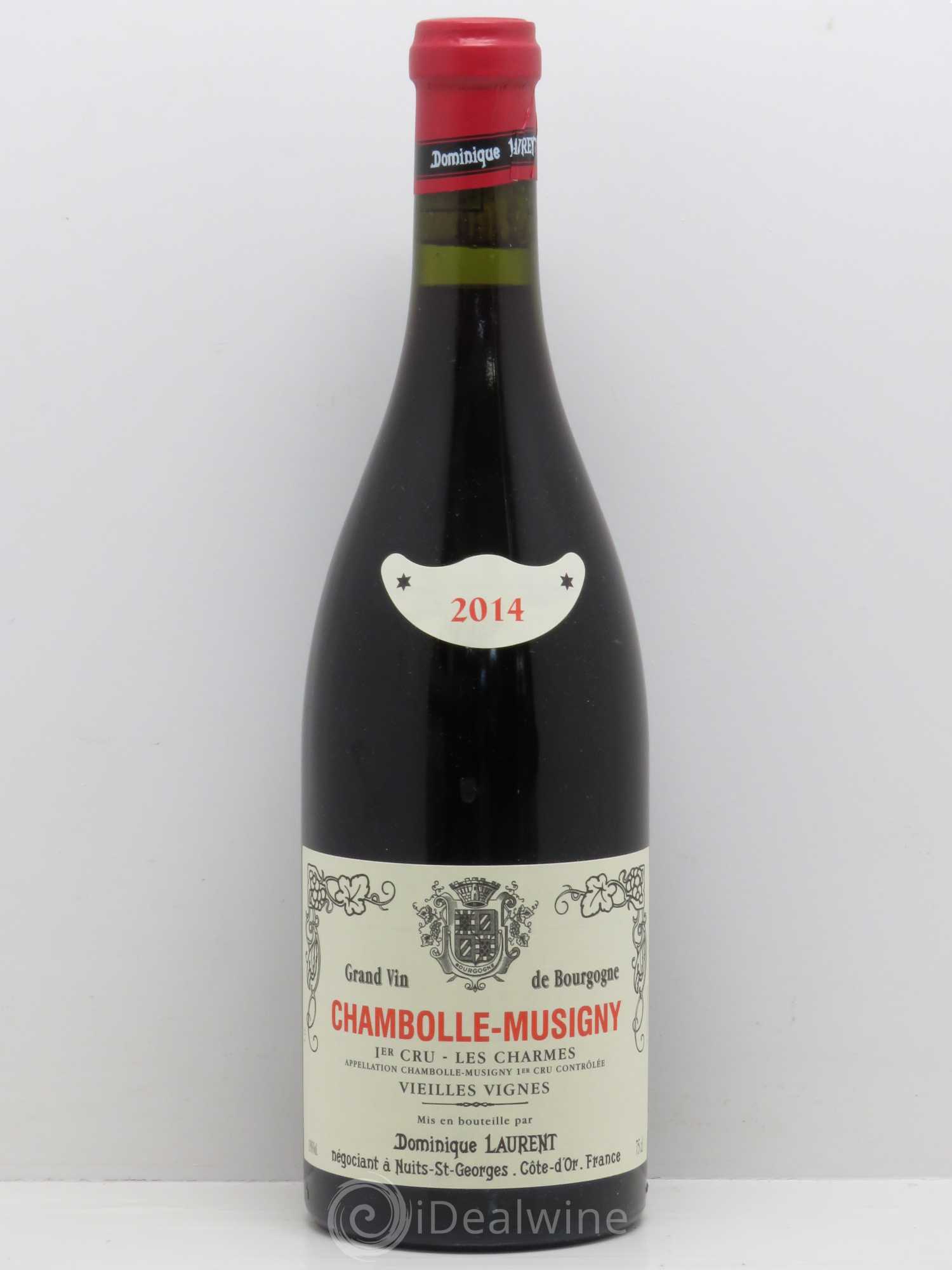 Chambolle-Musigny 1er Cru Les Charmes Dominique Laurent Vieilles Vignes 2014 - Posten von 1 Flasche - 0