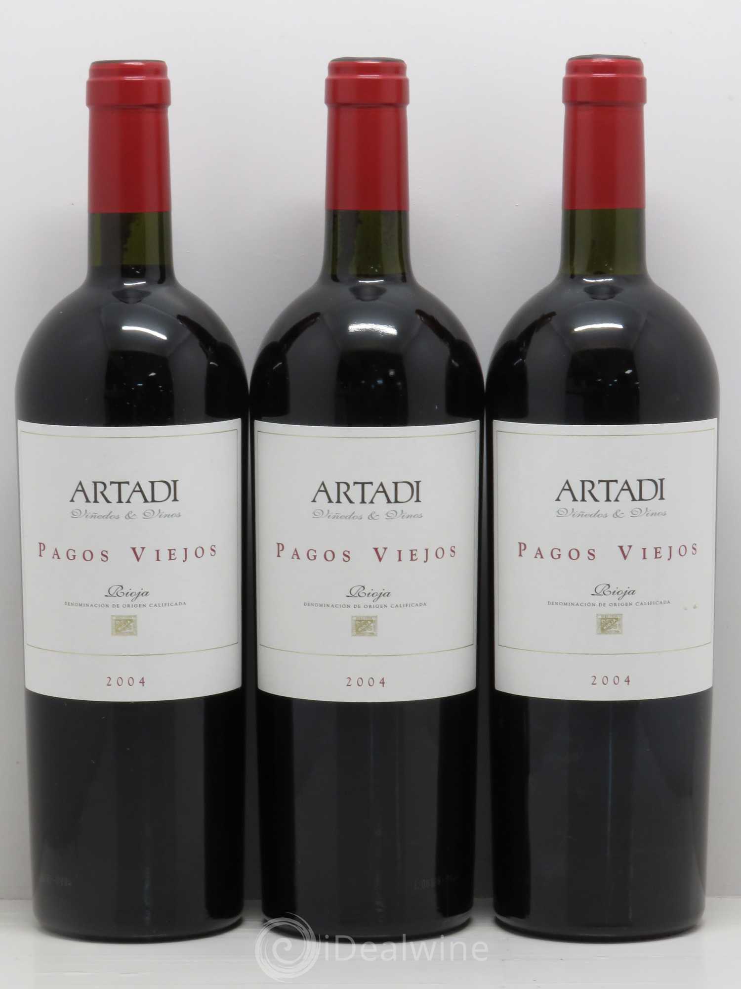 Rioja Artadi DOCA Pagos Viejos 2004 - Lot de 3 bouteilles - 0