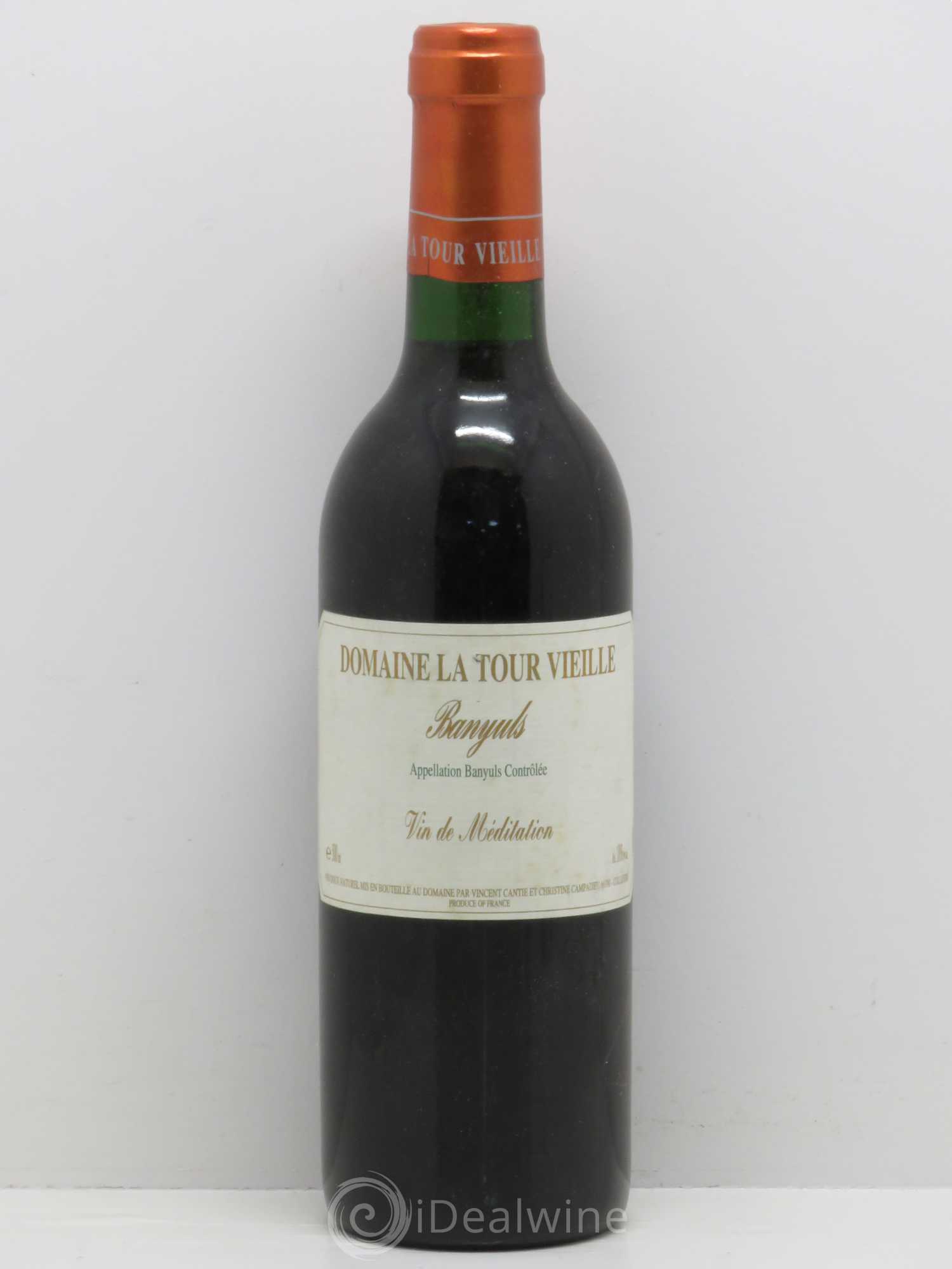 Banyuls Domaine De La Tour Vieille Vin De Meditation - Posten von 1 Flasche - 0