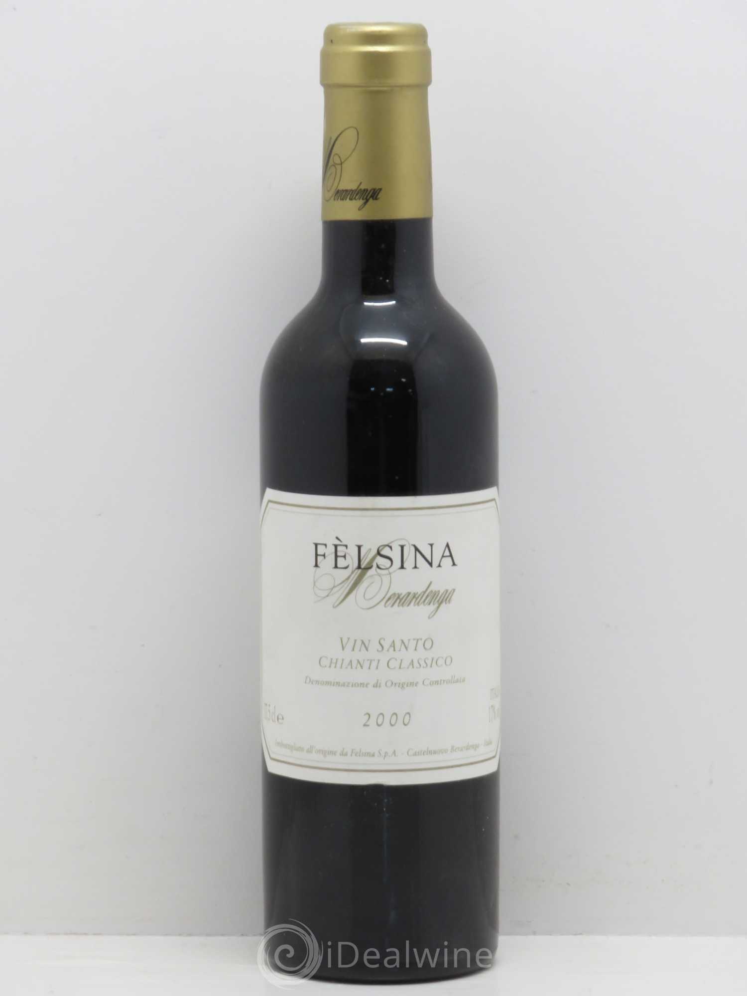 Italie Felsina Vin Santo 2000 - Posten von 1 Demi-Flasche - 0