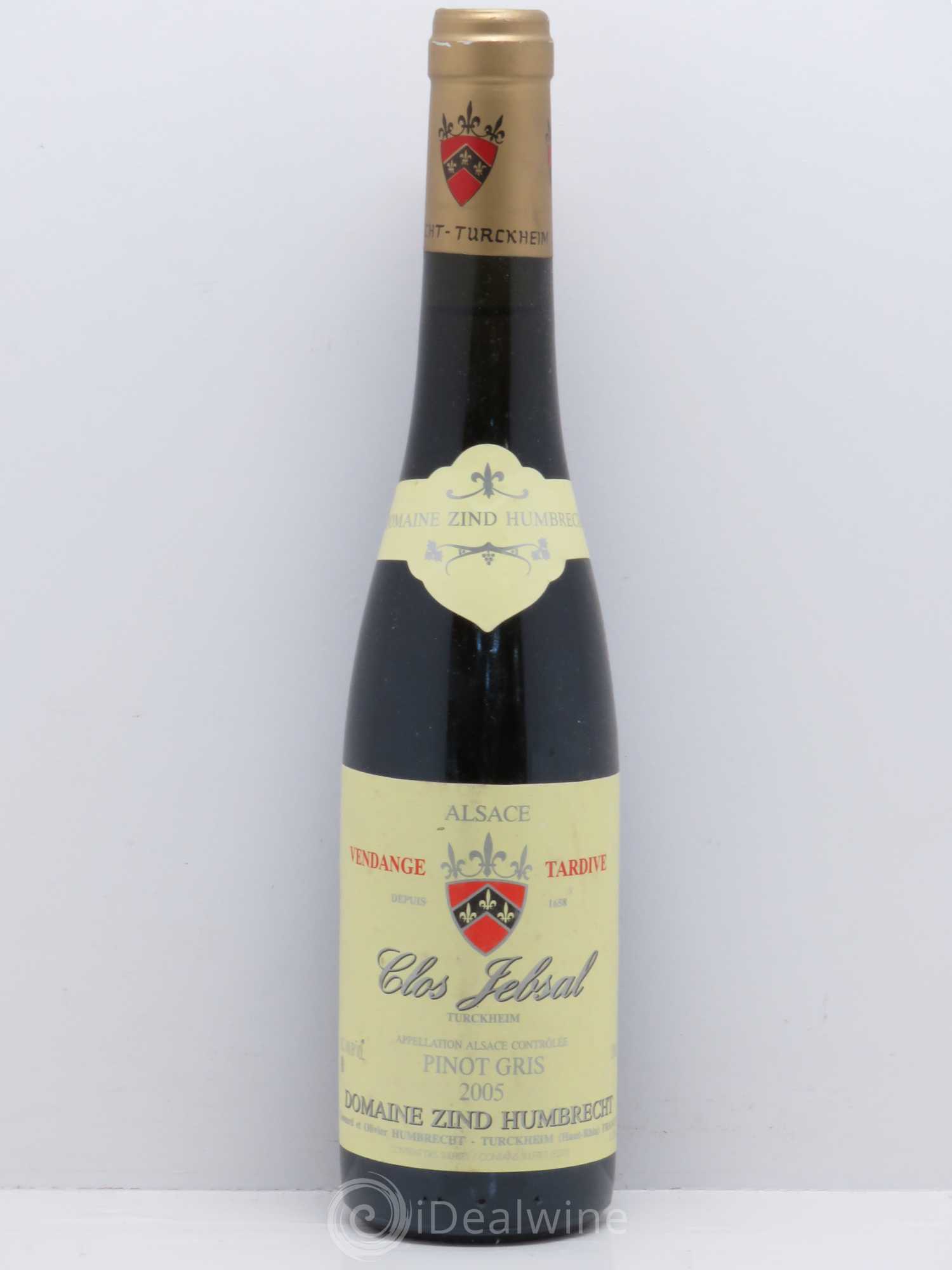 Alsace Pinot Gris Clos Jebsal Zind-Humbrecht (Domaine) 2005 - Posten von 1 Demi-Flasche - 0