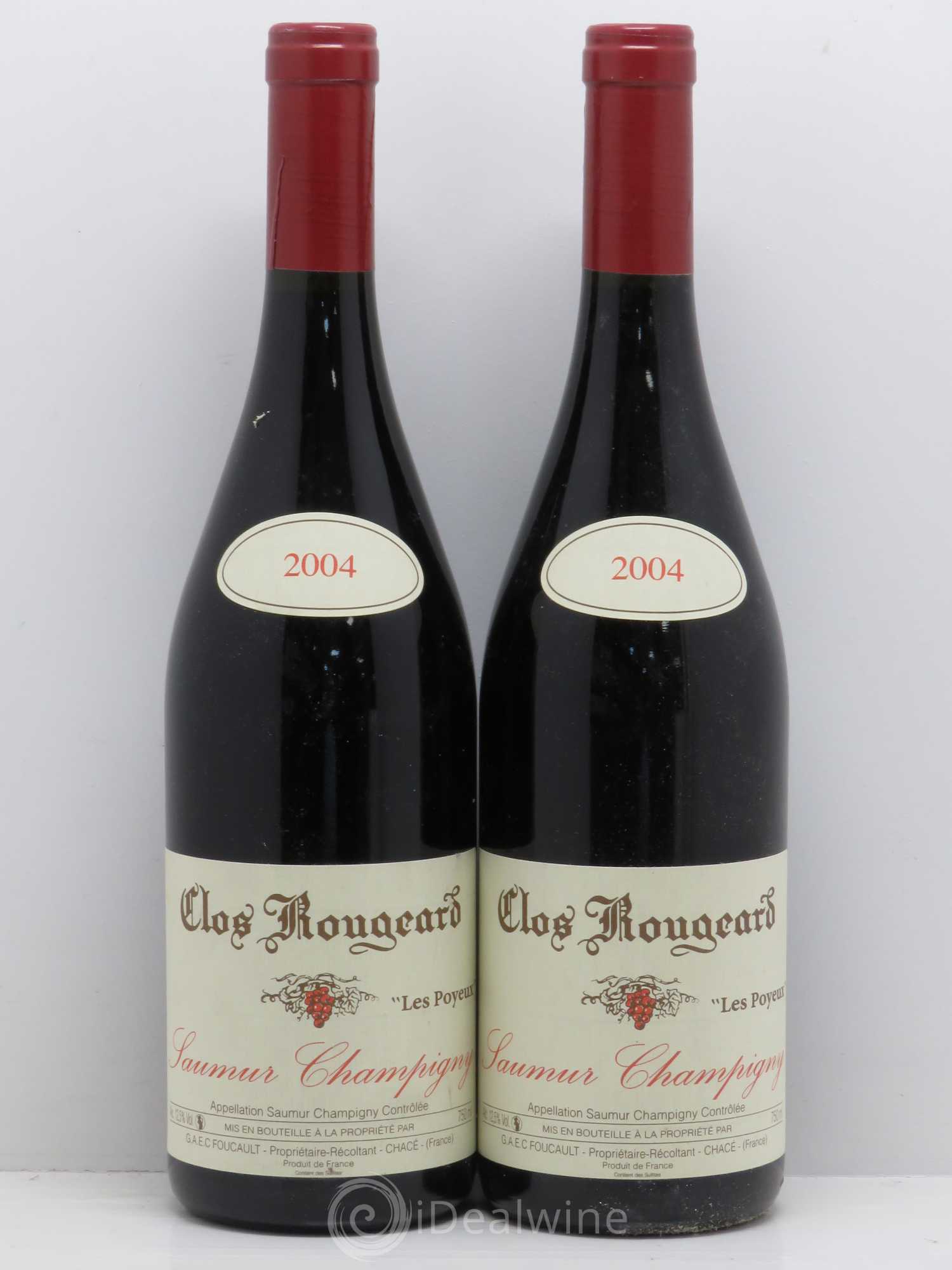 Saumur-Champigny Les Poyeux Clos Rougeard 2004 - Lot de 5 bouteilles - 2