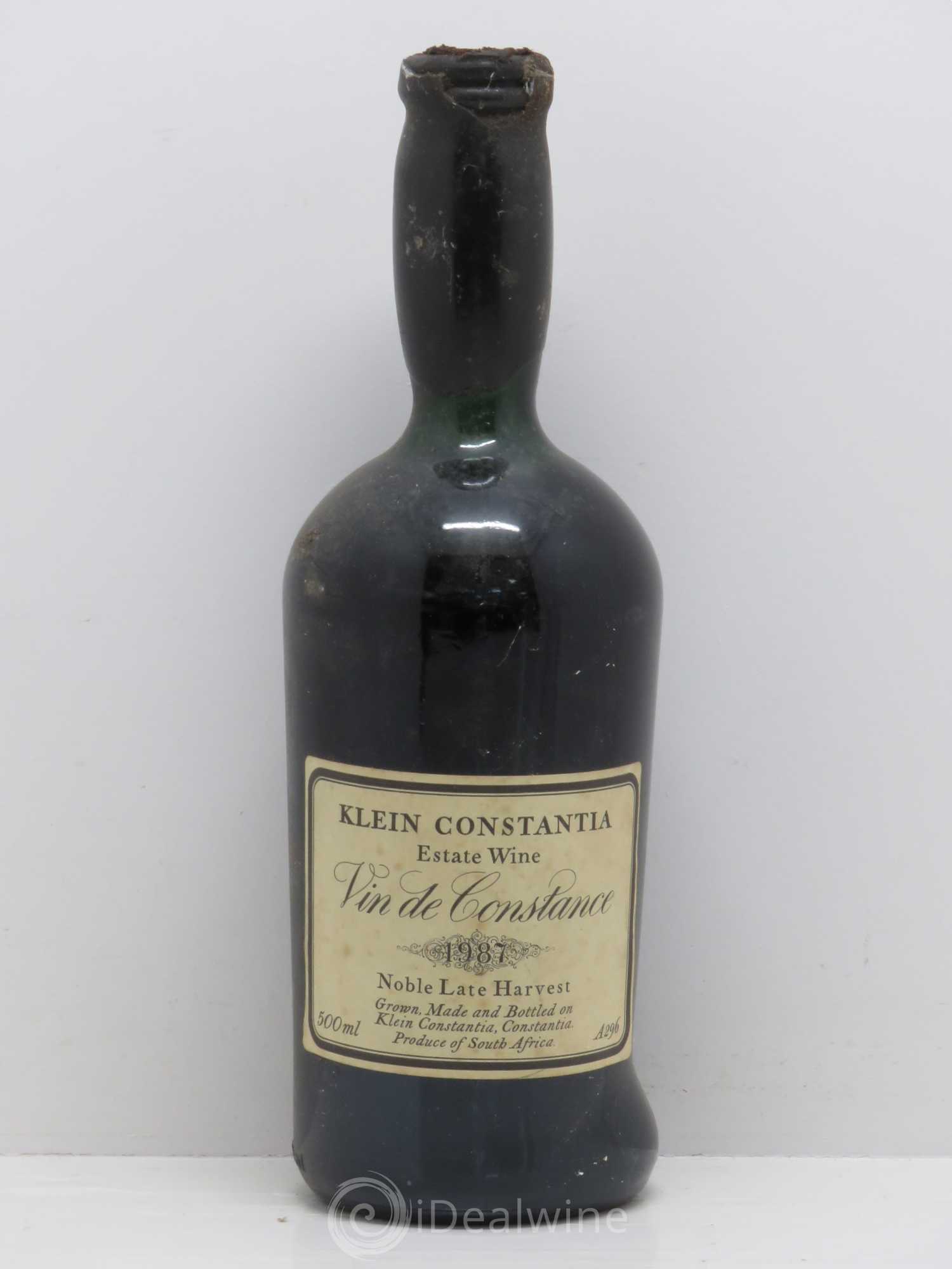 Vin de Constance Klein Constantia L. Jooste (50cl) 1987 - Lotto di 1 bottiglia - 0