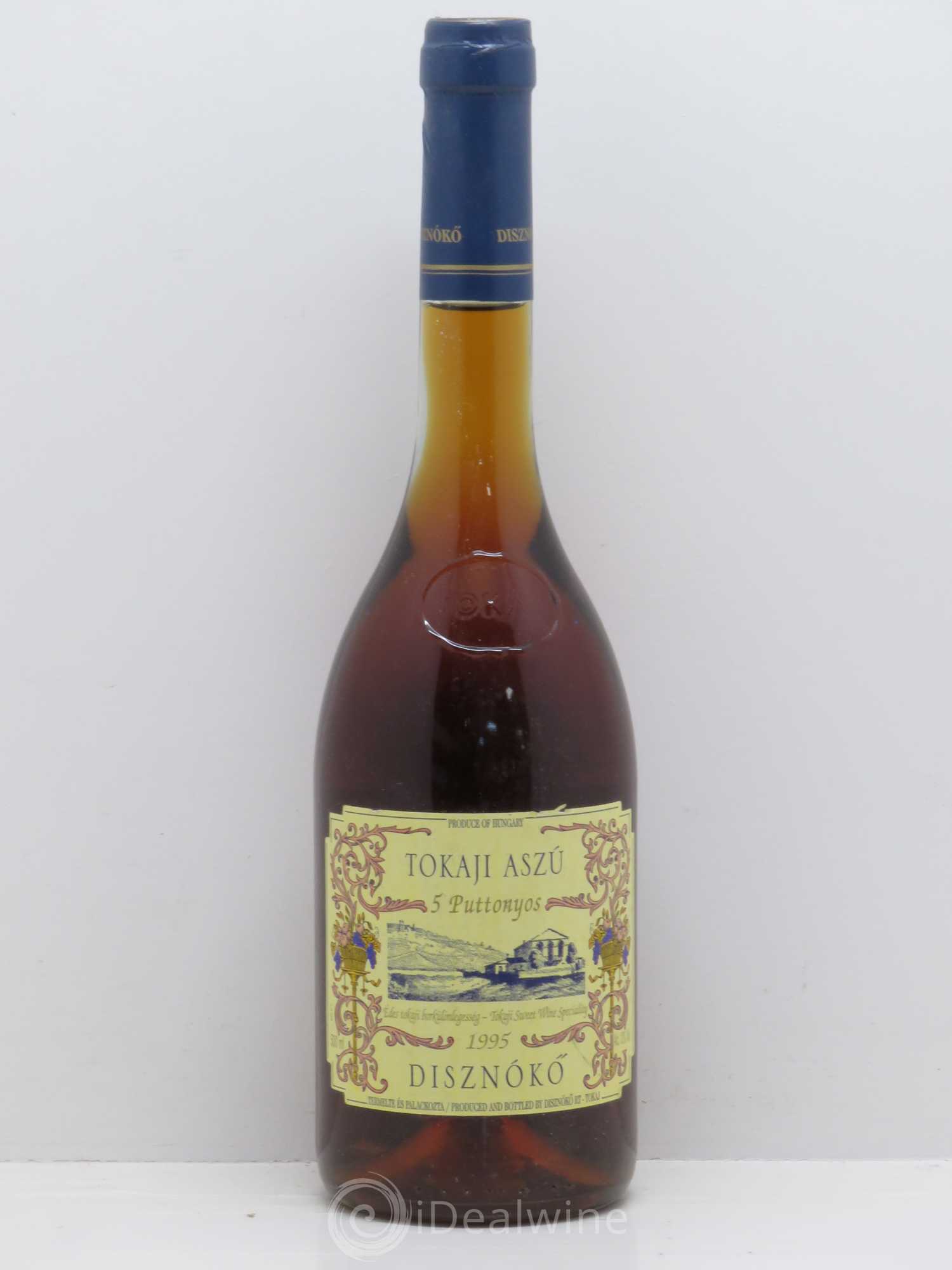 Tokaji Disnoko Tokaji 5 Puttonyos (50cl) 1995 - Posten von 1 Flasche - 0