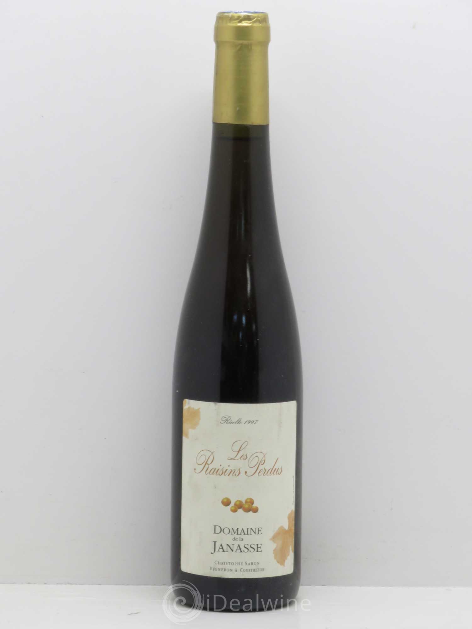 Vin de Table La Janasse (Domaine de) Les Raisins Perdus Aimé Sabon 1997 - Lot de 1 bouteille - 0