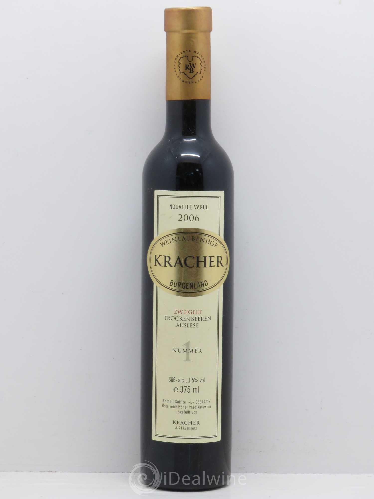 Autriche Kracher Trockenbeerenauslese N°1 Nouvelle Vague 2006 - Lotto di 1 mezza bottiglia - 0