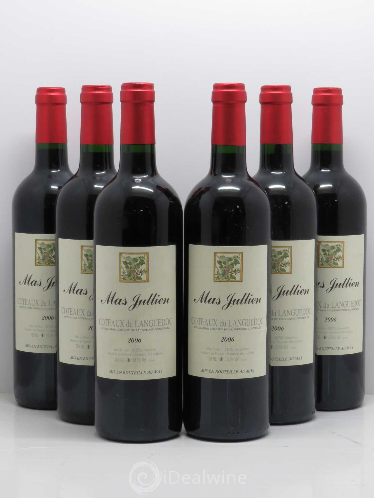 Terrasses du Larzac Mas Jullien Olivier Jullien 2006 - Lotto di 6 bottiglie - 0