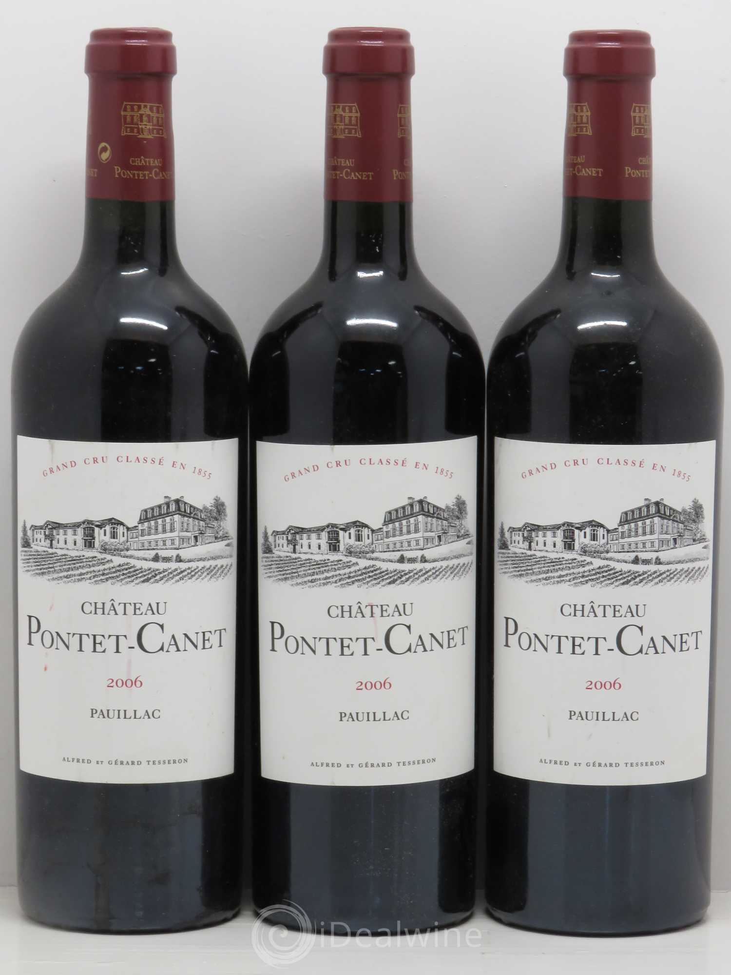 Château Pontet Canet 5ème Grand Cru Classé 2006 - Lot de 6 bouteilles - 2