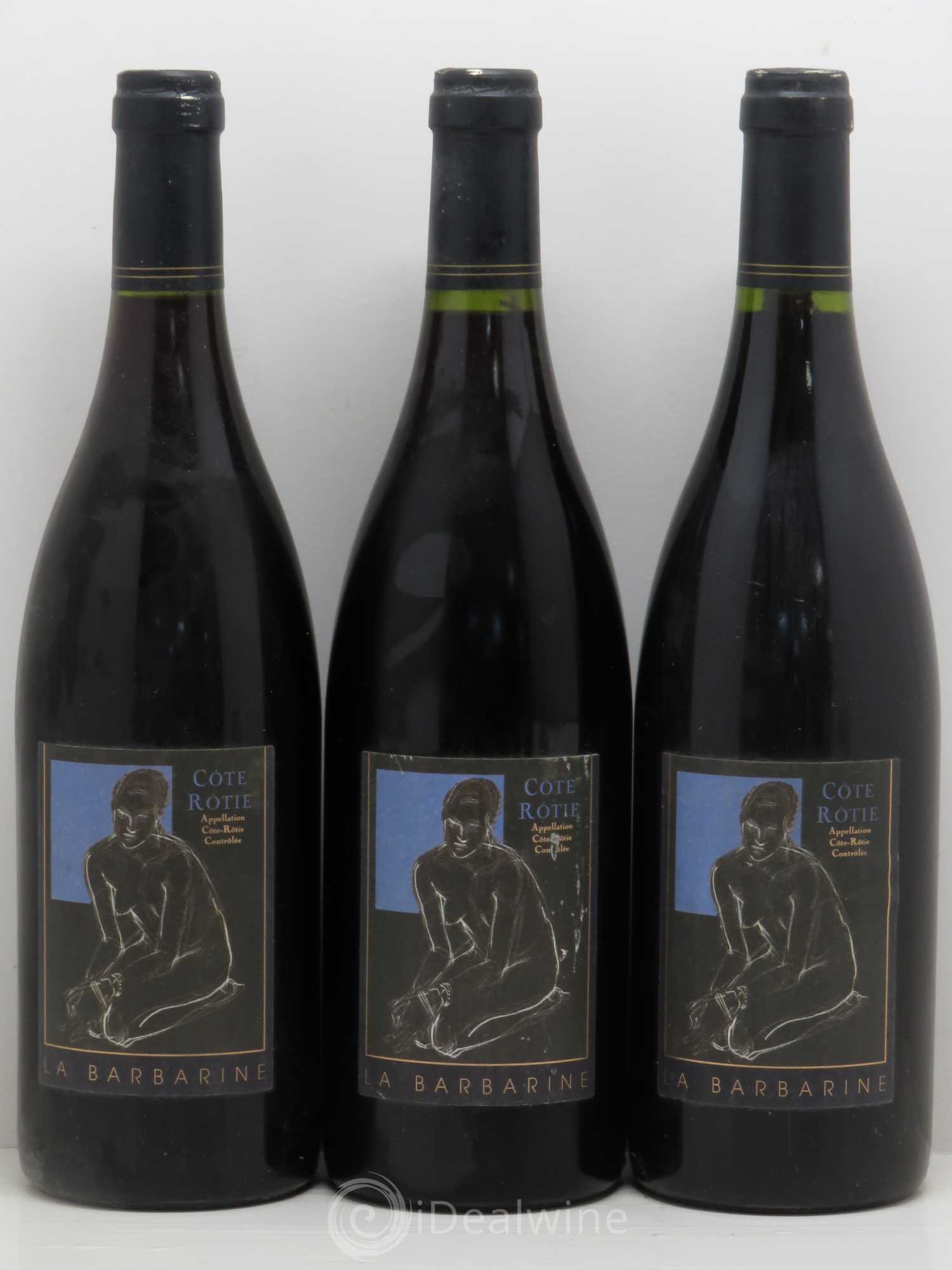Côte-Rôtie La Barbarine Gangloff (Domaine) 1999 - Lot de 3 bouteilles - 0