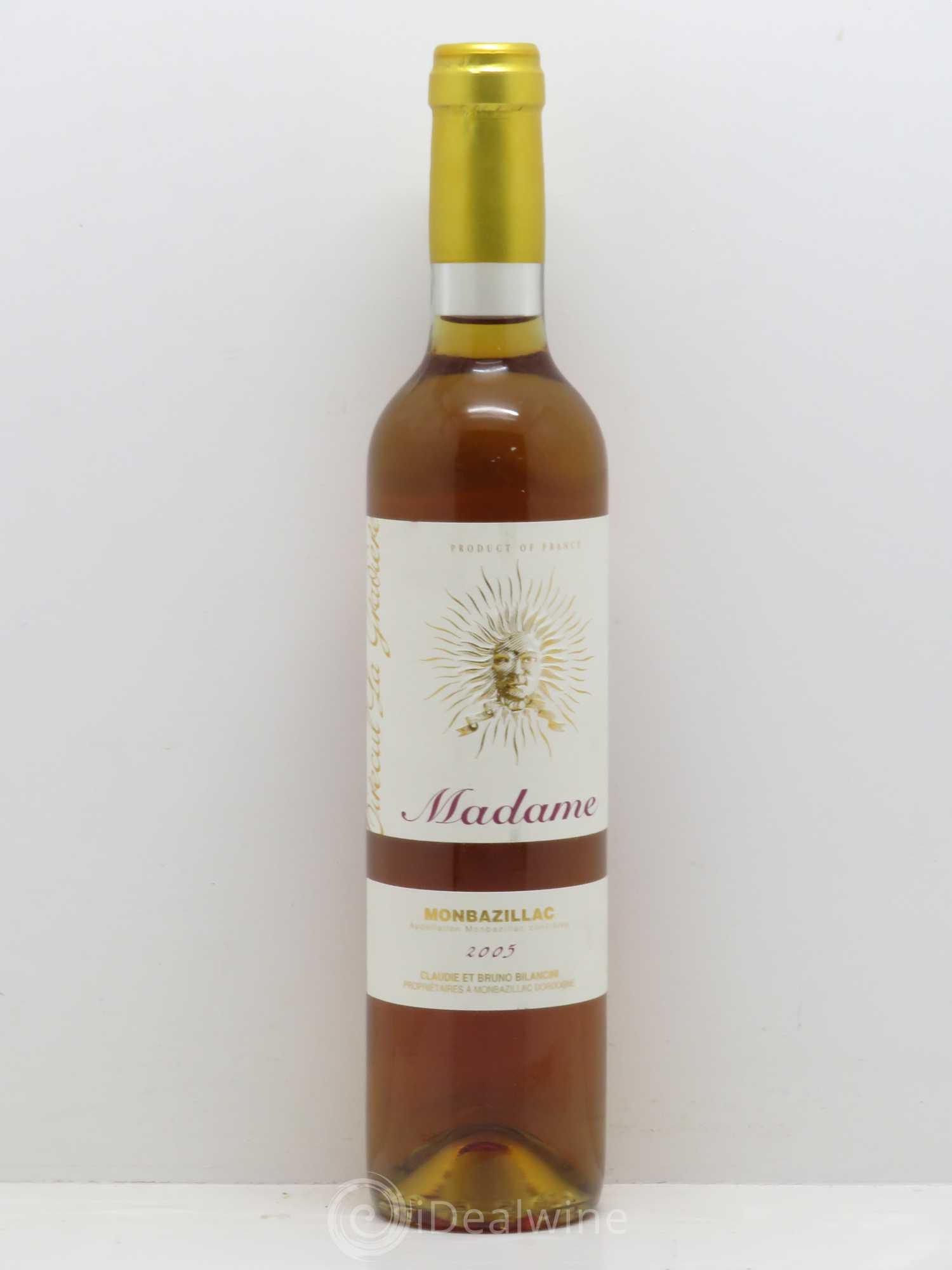 Monbazillac Château Tirecul La Gravière Cuvée Madame Bruno et Claudie Bilancini 2005 - Lotto di 1 bottiglia - 0