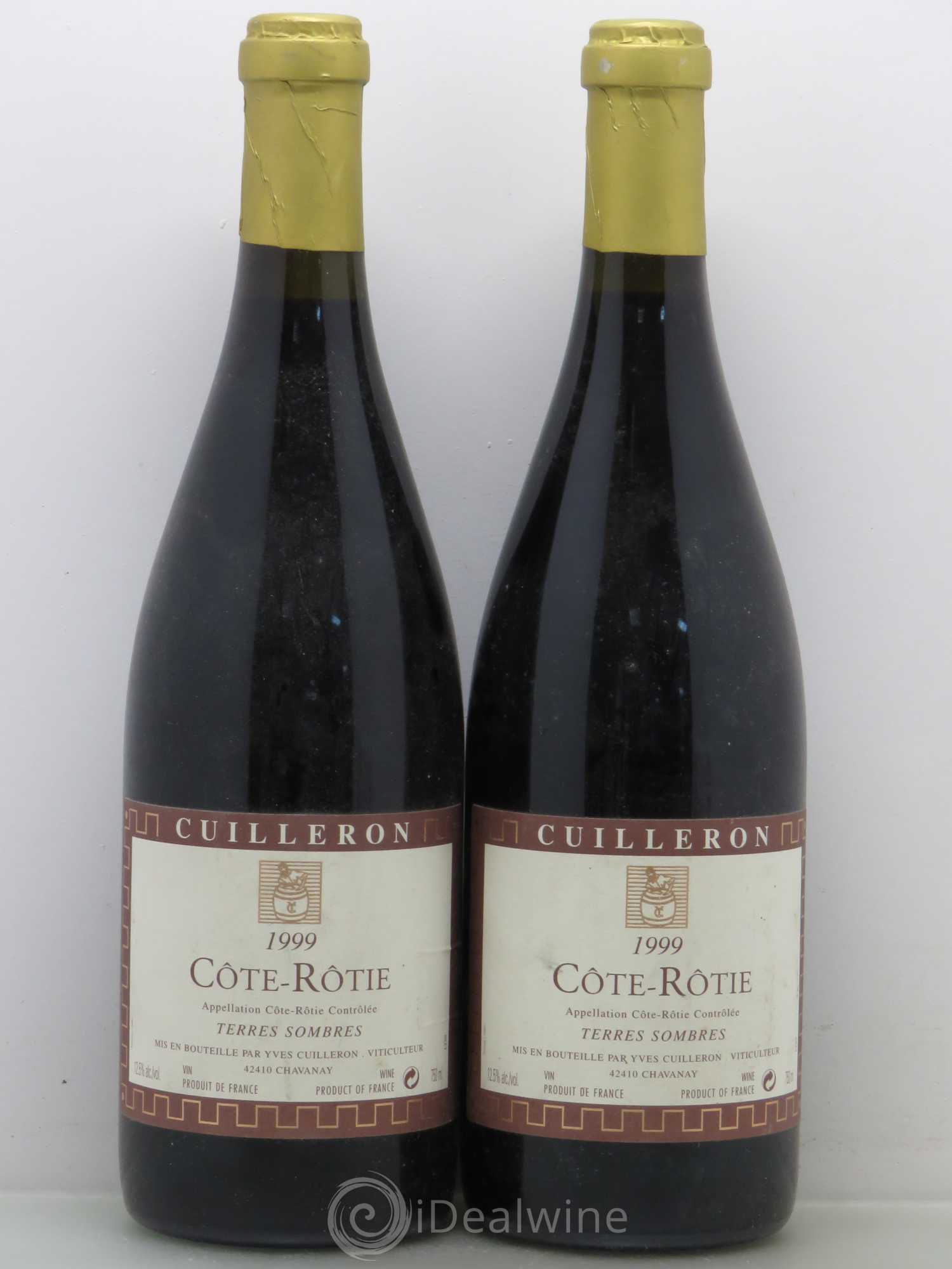 Côte-Rôtie Terres Sombres Yves Cuilleron (Domaine) 1999 - Lot de 2 bouteilles - 0