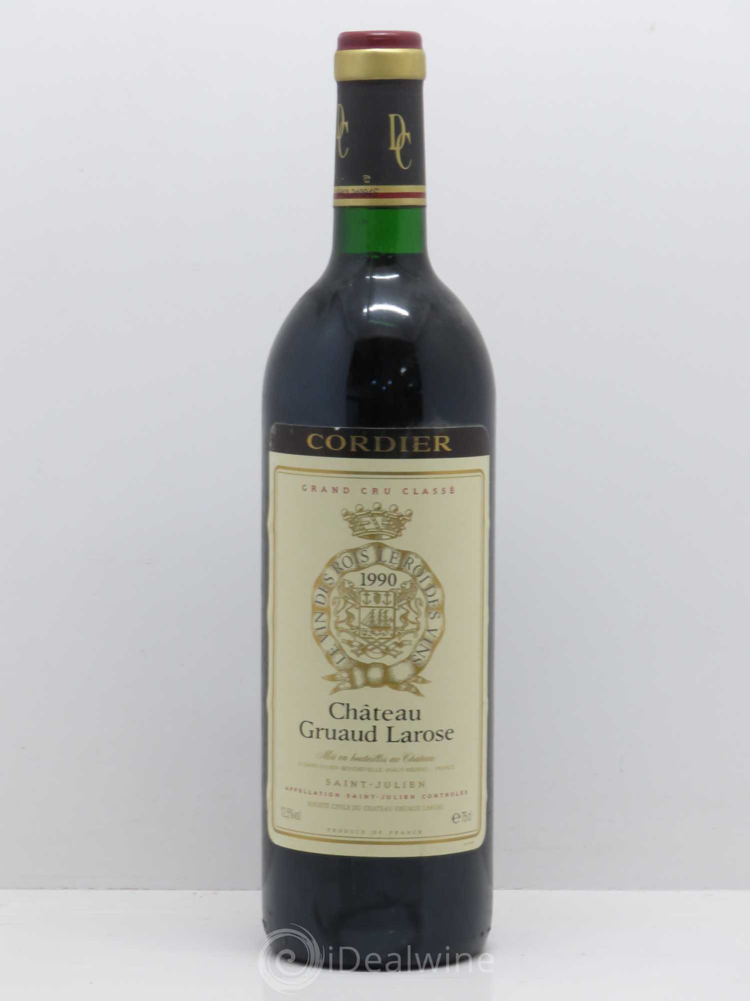 Château Gruaud Larose 2ème Grand Cru Classé 1990 - Lot de 1 bouteille - 0