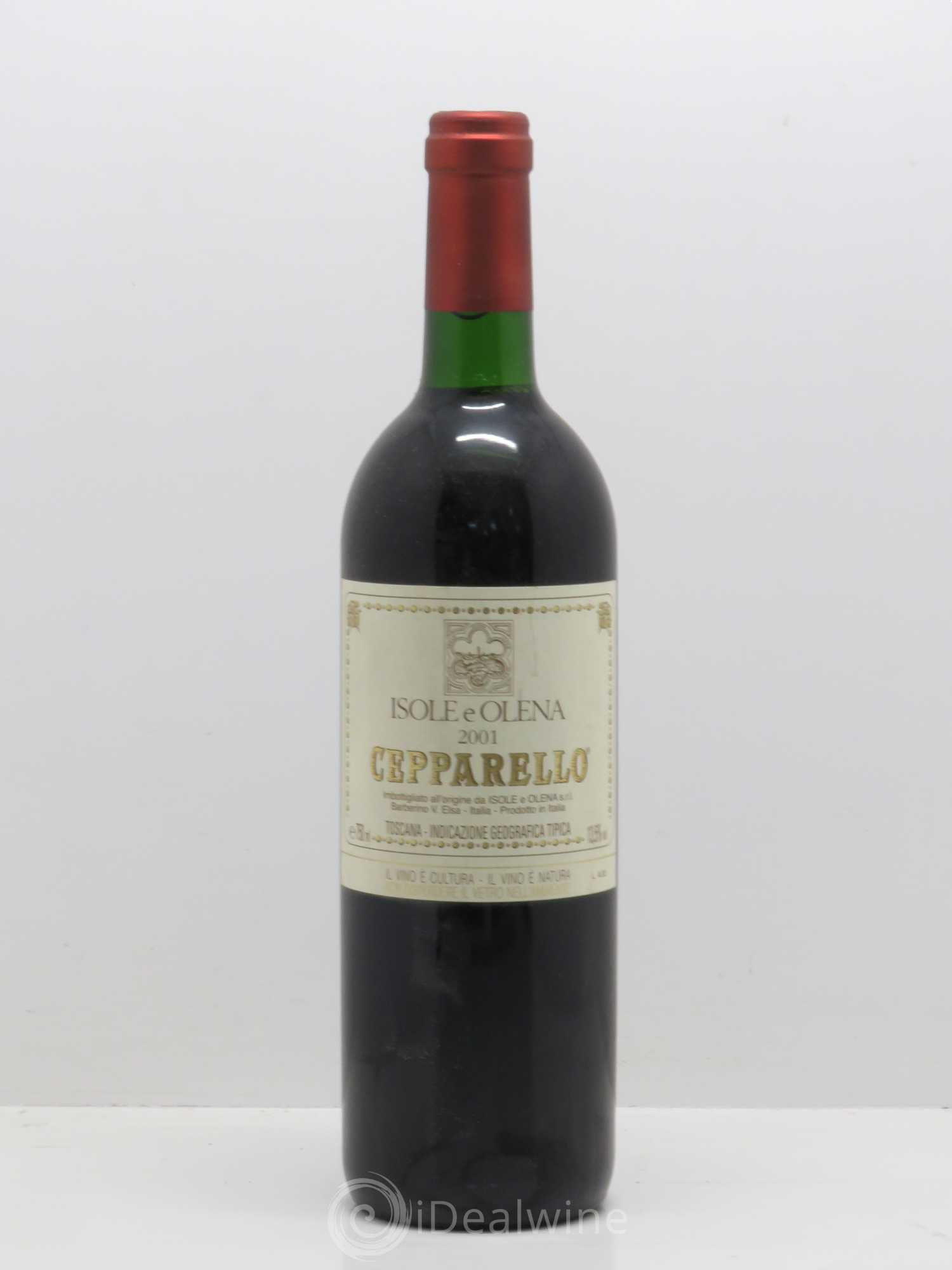 Italie Isole e Olena Cepparello 2001 - Lot de 1 bouteille - 0