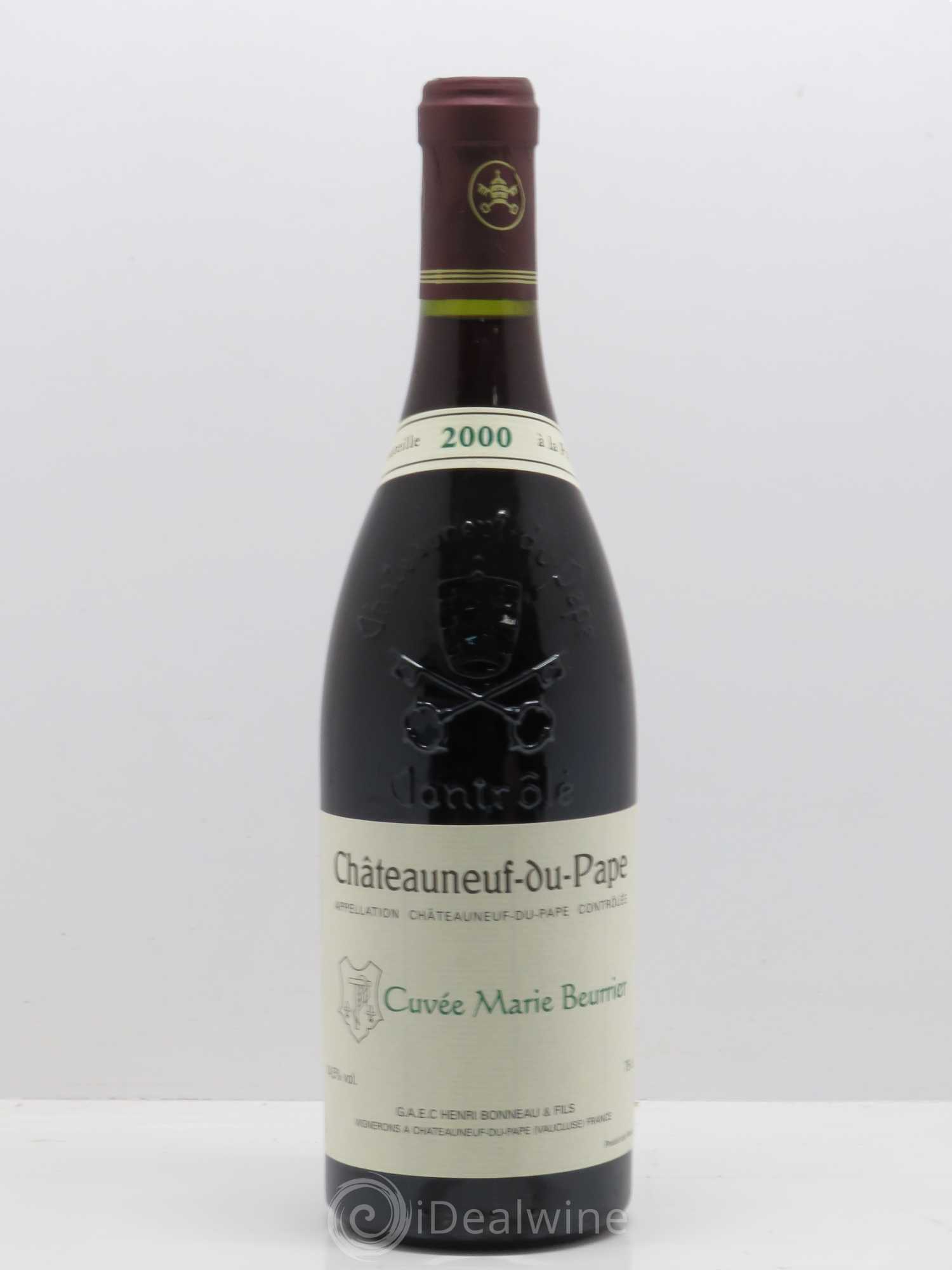 Châteauneuf-du-Pape Marie Beurrier Henri Bonneau & Fils 2000 - Lot de 1 bouteille - 0