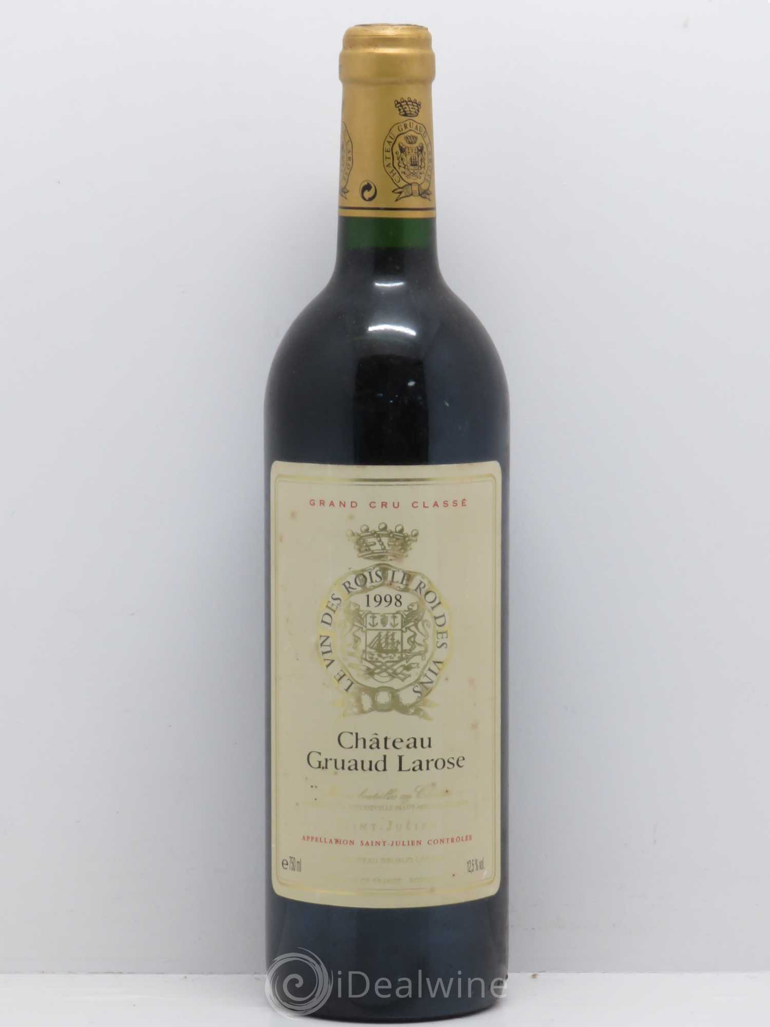 Château Gruaud Larose 2ème Grand Cru Classé 1998 - Lot de 1 bouteille - 0