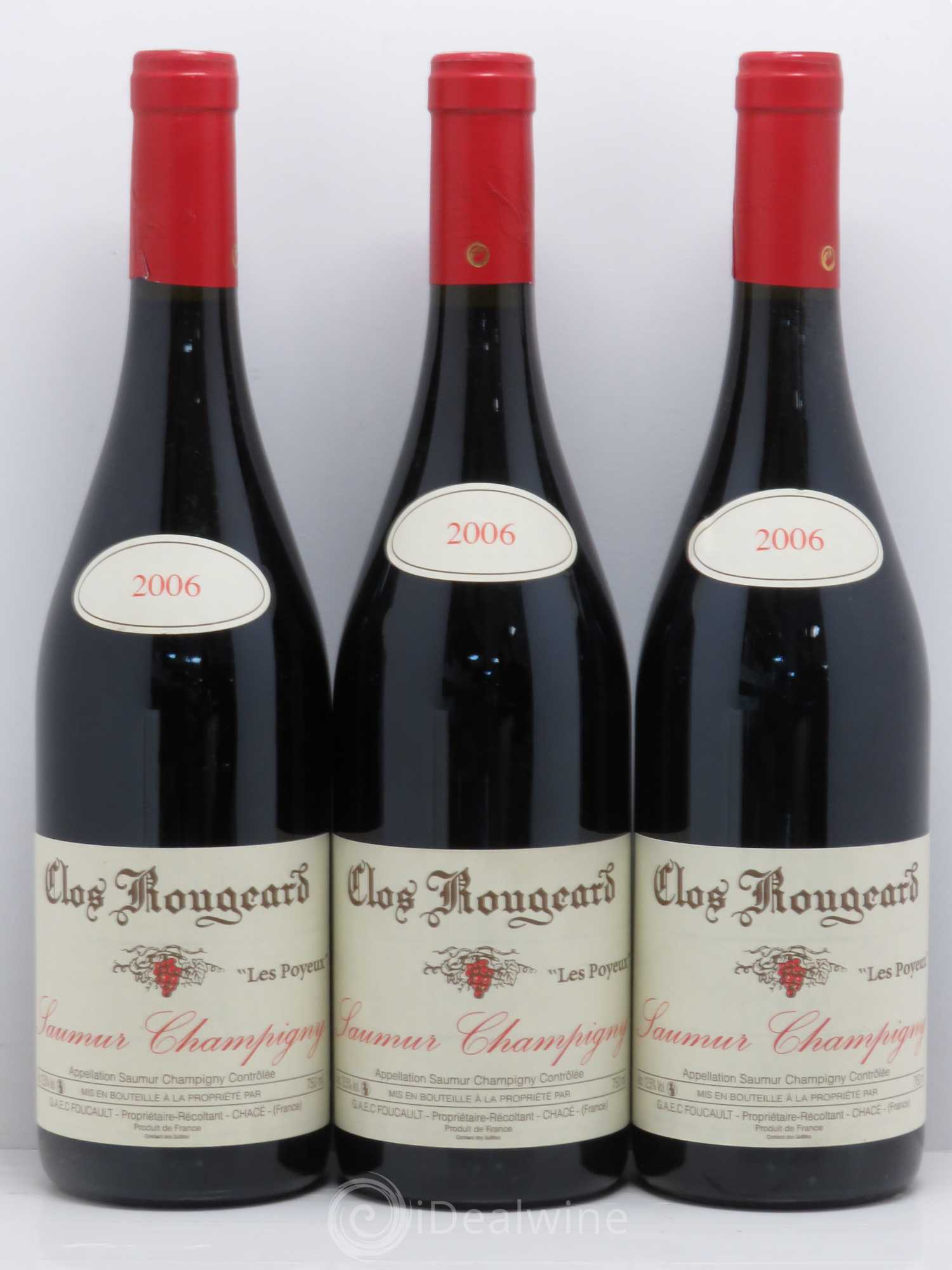 Saumur-Champigny Les Poyeux Clos Rougeard 2006 - Lot de 6 bouteilles - 2