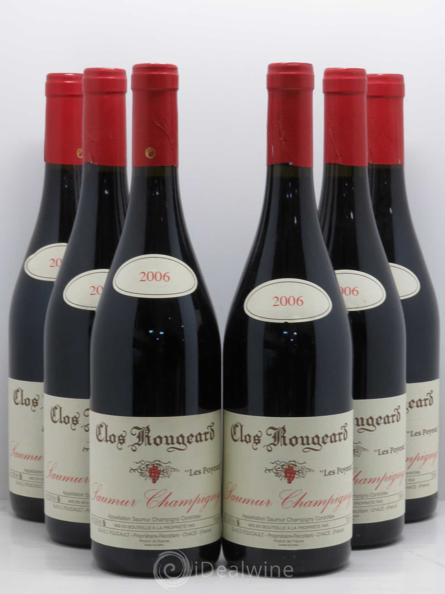 Saumur-Champigny Les Poyeux Clos Rougeard 2006 - Lot de 6 bouteilles - 0