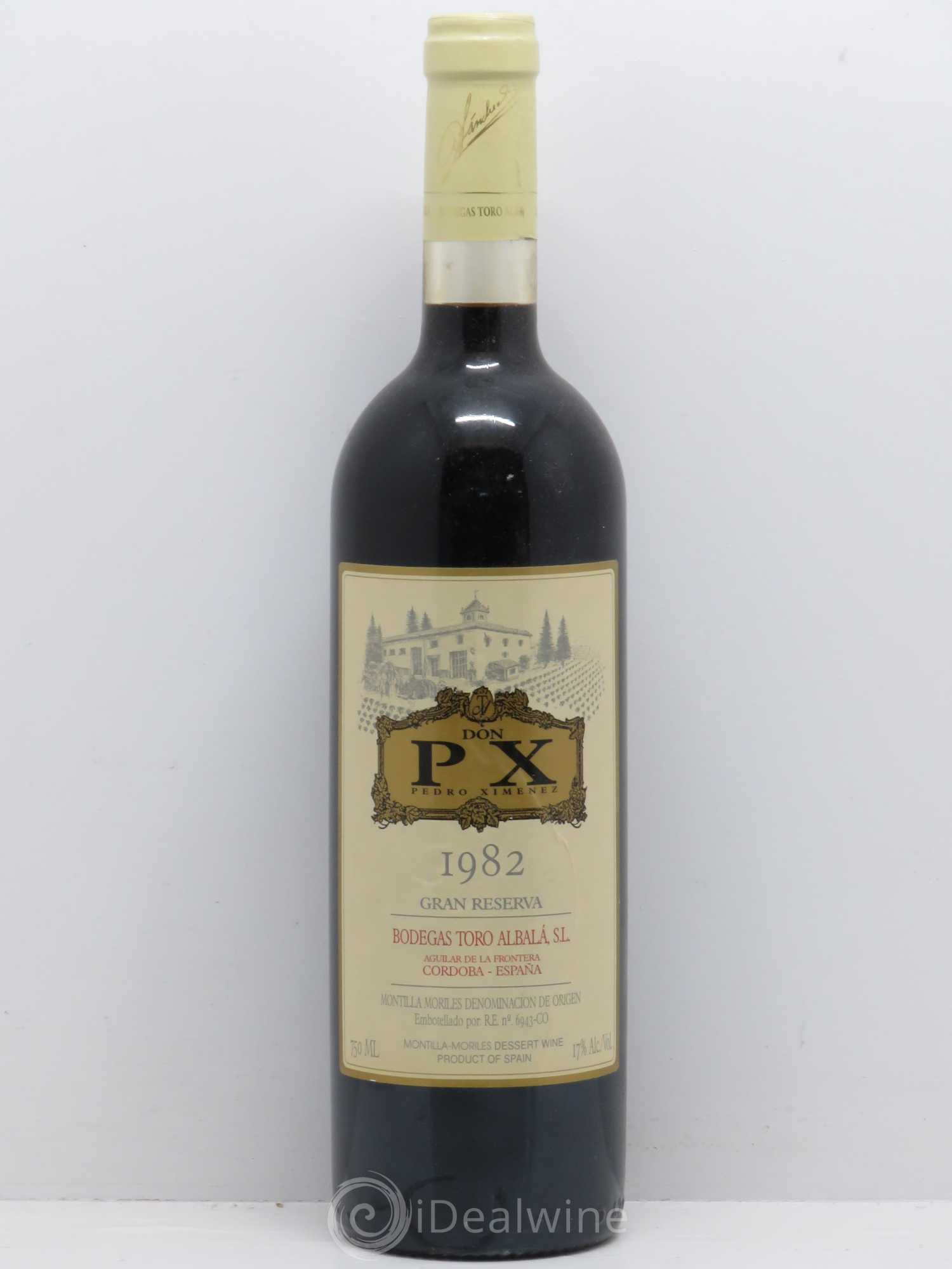 Espagne Tore Albala PX Gran Reserva 1982 - Posten von 1 Flasche - 0