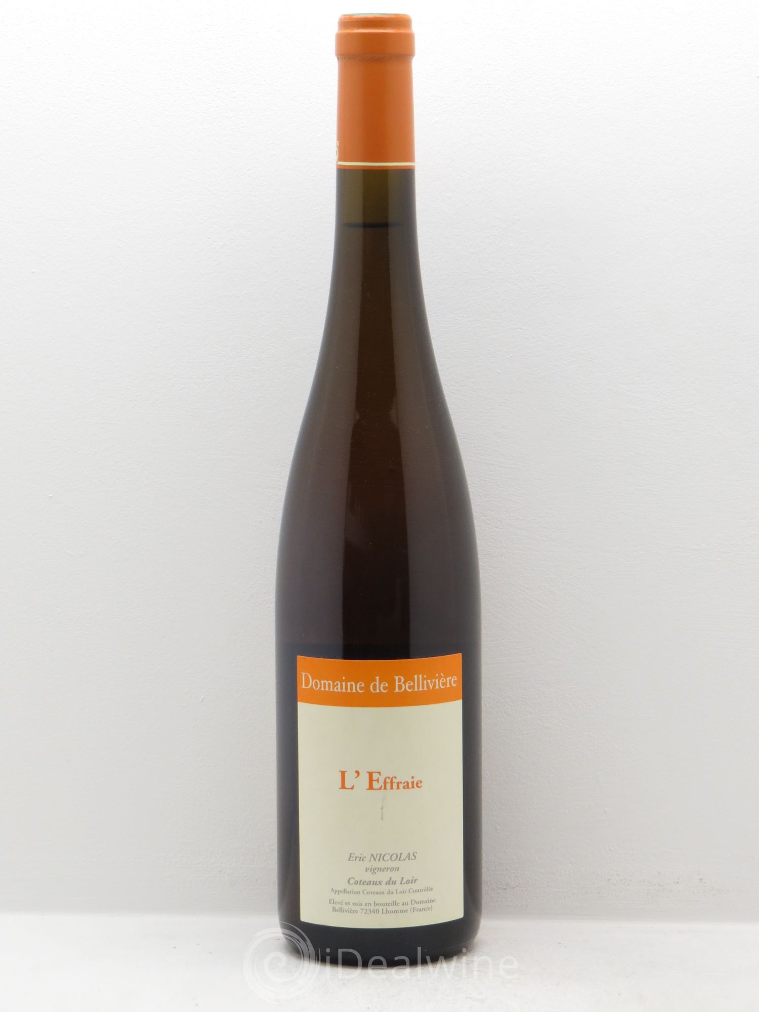 Coteaux du Loir L'Effraie Domaine de Bellivière 2006 - Lot de 1 bouteille - 0