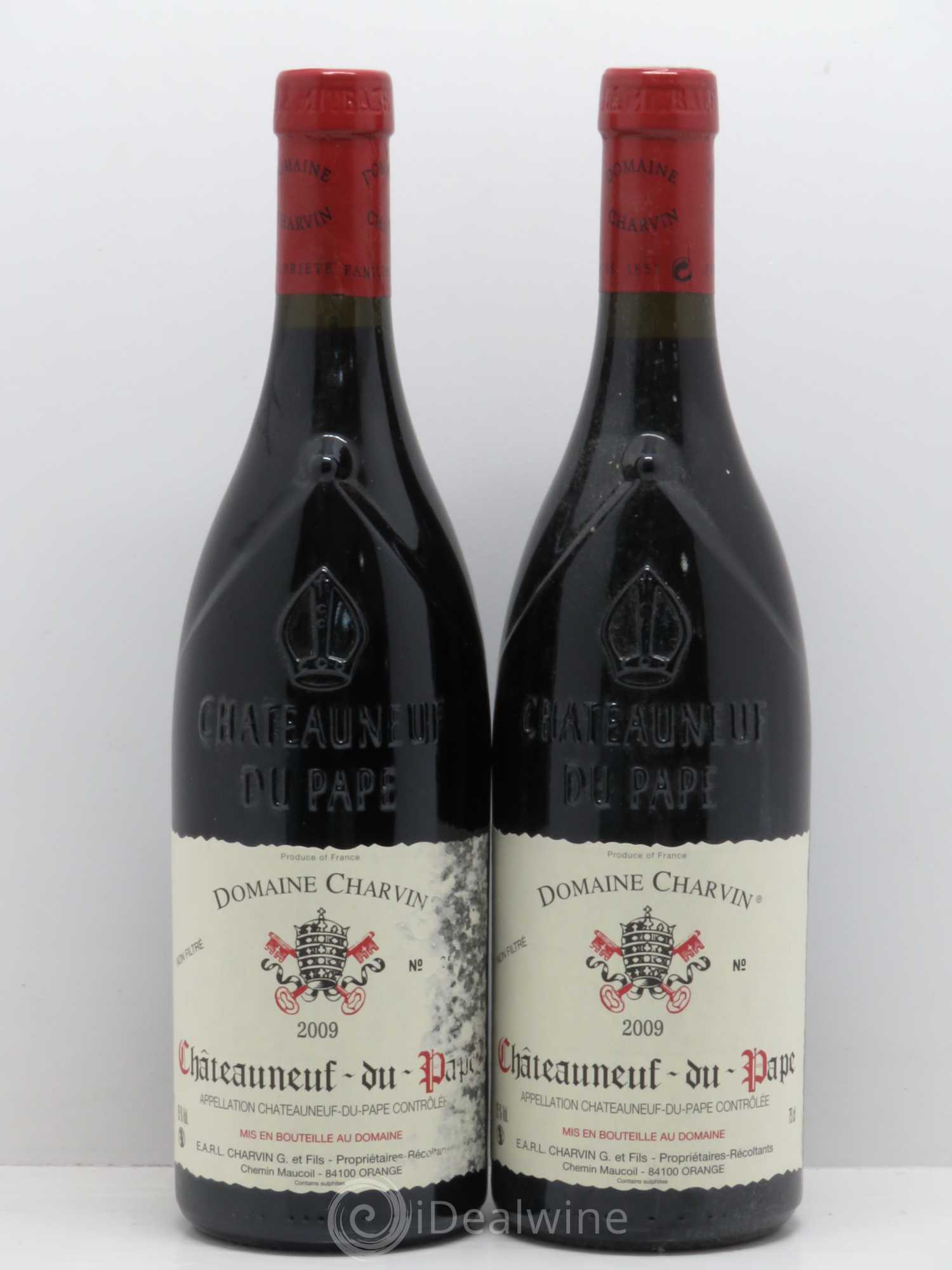 Châteauneuf-du-Pape Charvin (Domaine) 2009 - Lot de 2 bouteilles - 0