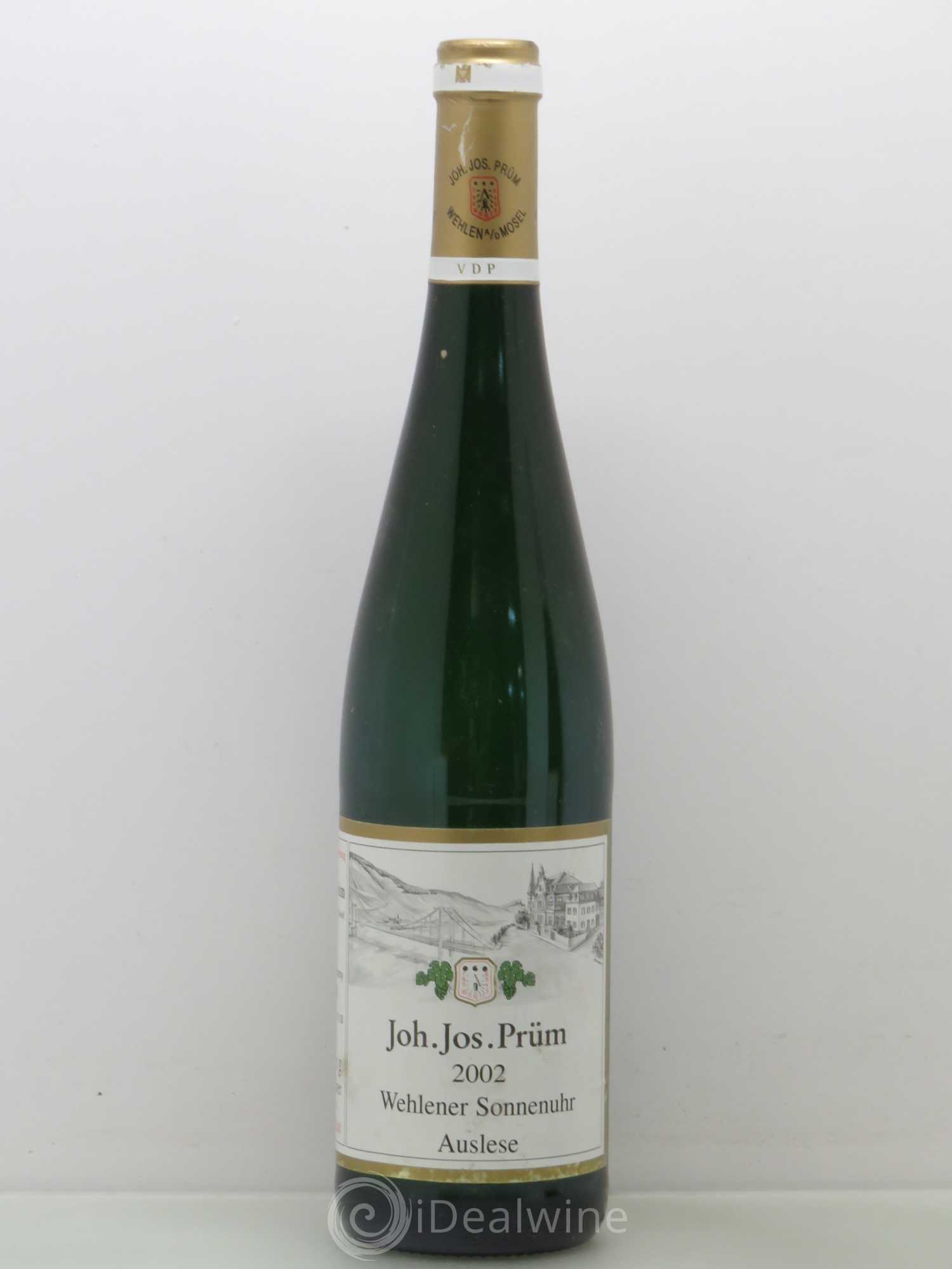 Allemagne Mosel-Saar Joh Jos Prüm Wehlener Sonnenuhr Auslese Gold Capsule 2002 - Posten von 1 Flasche - 0