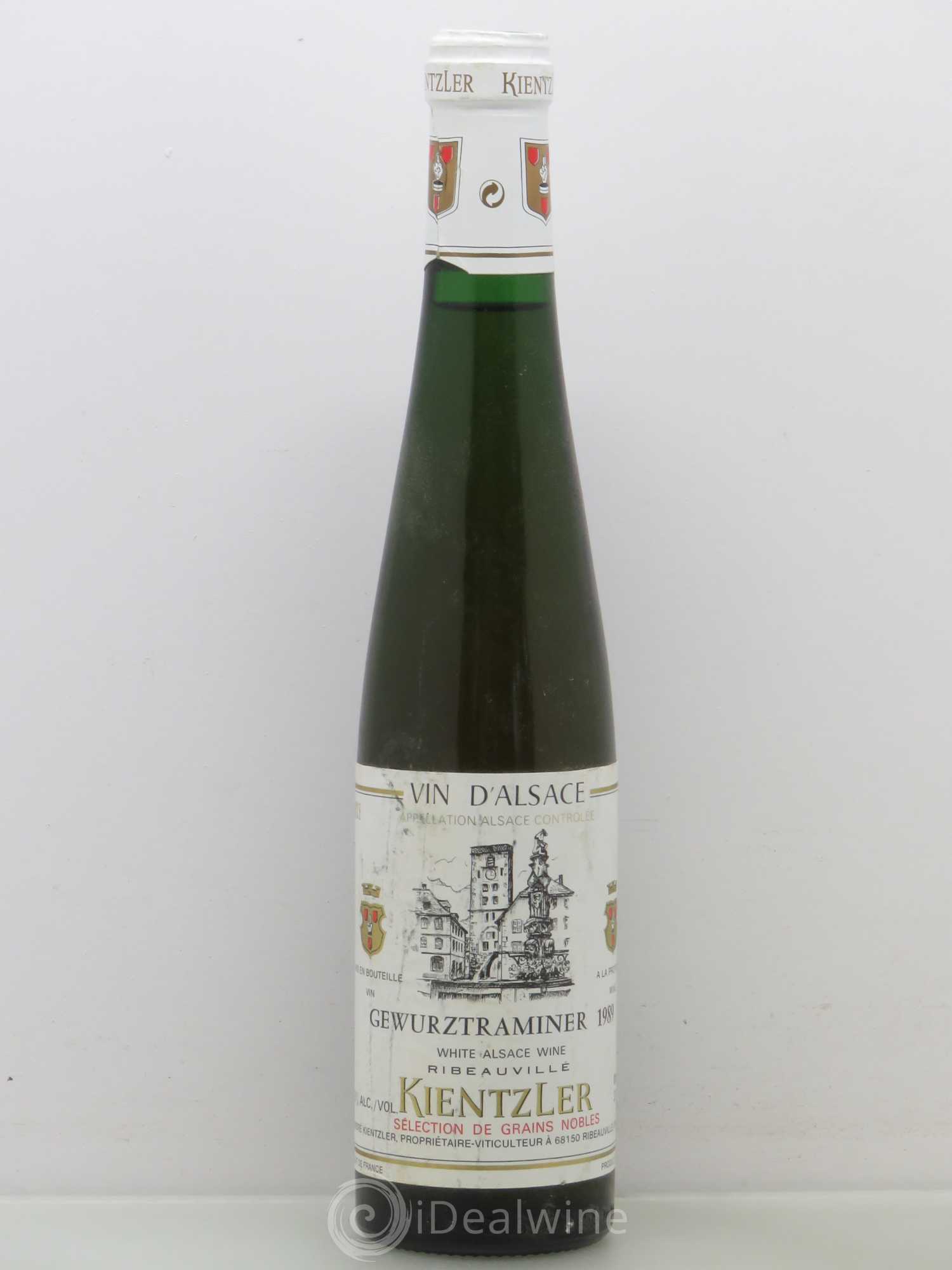Gewurztraminer Sélection de Grains Nobles Domaine Kientzler 1989 - Lotto di 1 mezza bottiglia - 0