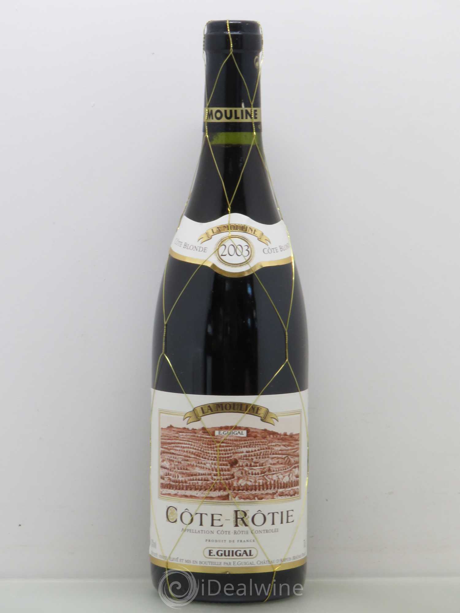 Côte-Rôtie La Mouline Guigal 2003 - Lot de 1 bouteille - 0
