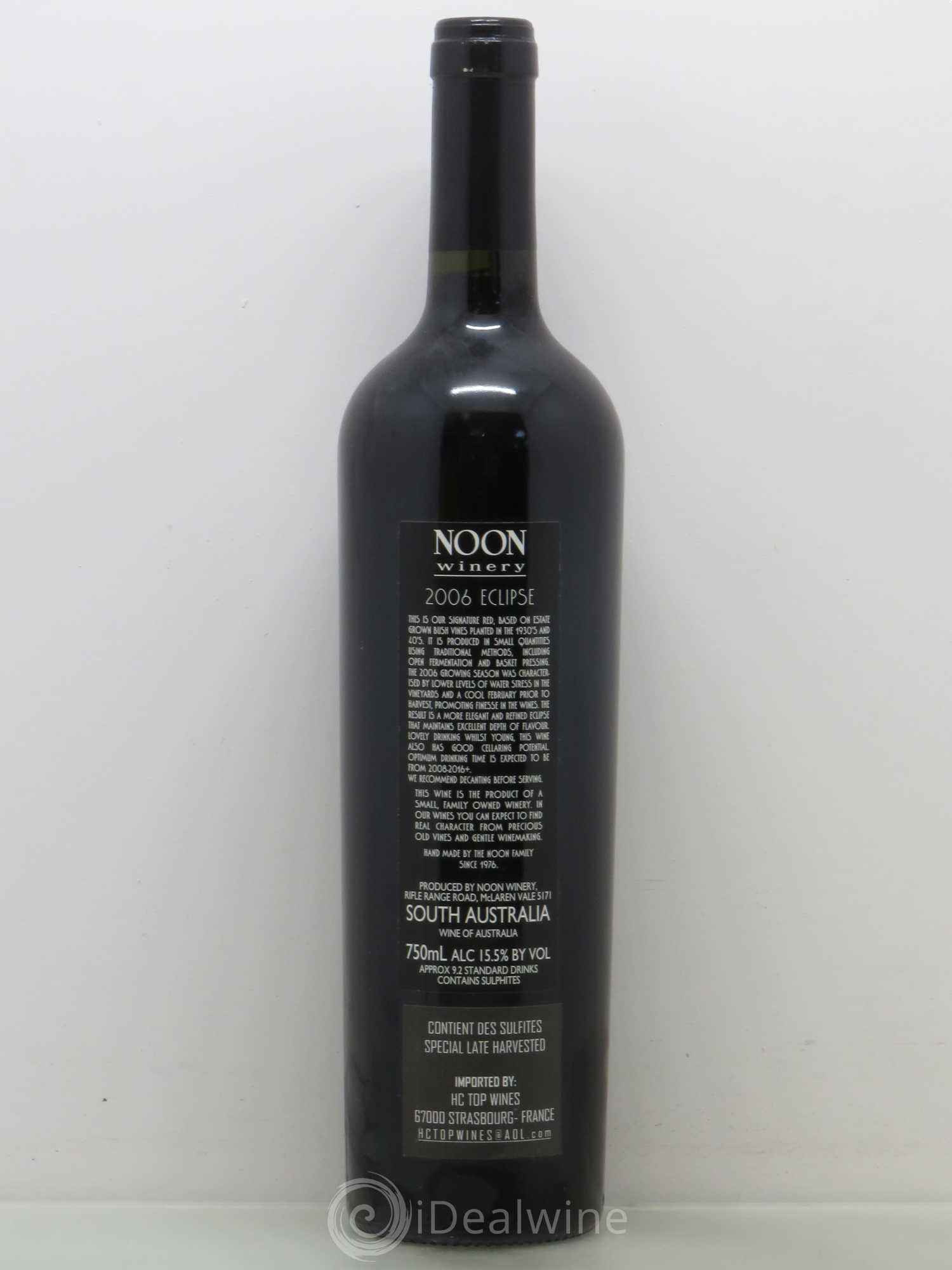 Australie Noon Eclipse South Australia 2006 - Posten von 1 Flasche - 1