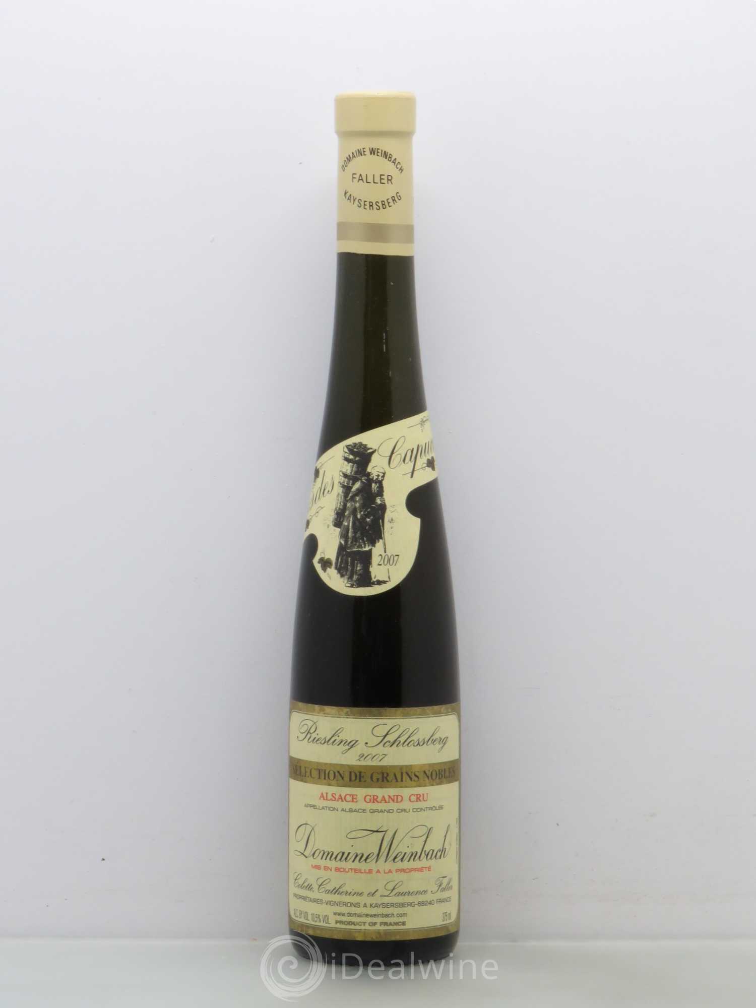 Alsace Grand Cru Schlossberg Riesling Weinbach (Domaine) Selection De Grains Nobles 2007 - Posten von 1 Demi-Flasche - 0