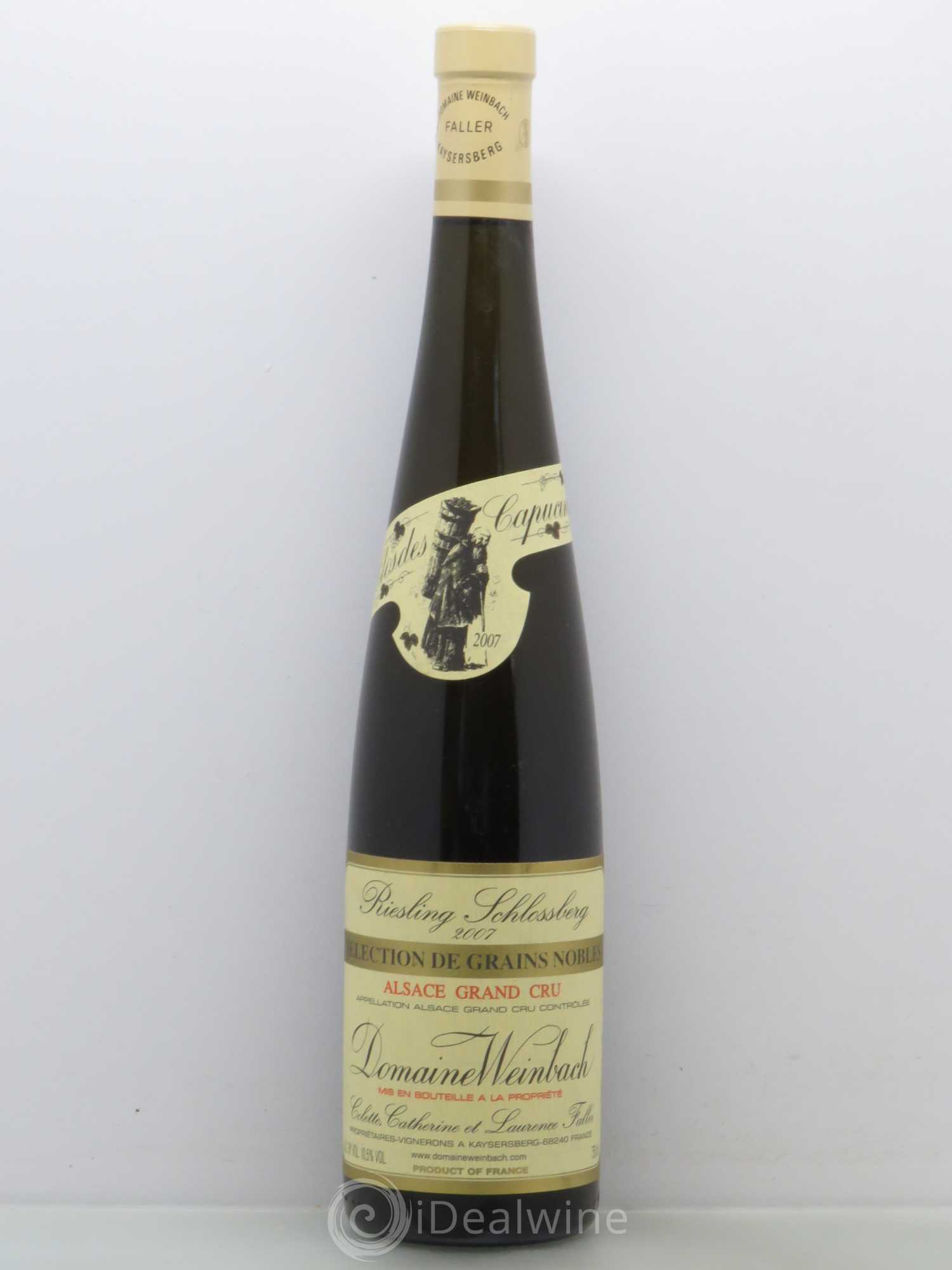 Alsace Grand Cru Schlossberg Riesling Weinbach (Domaine) Selection De Grains Nobles 2007 - Posten von 1 Flasche - 0