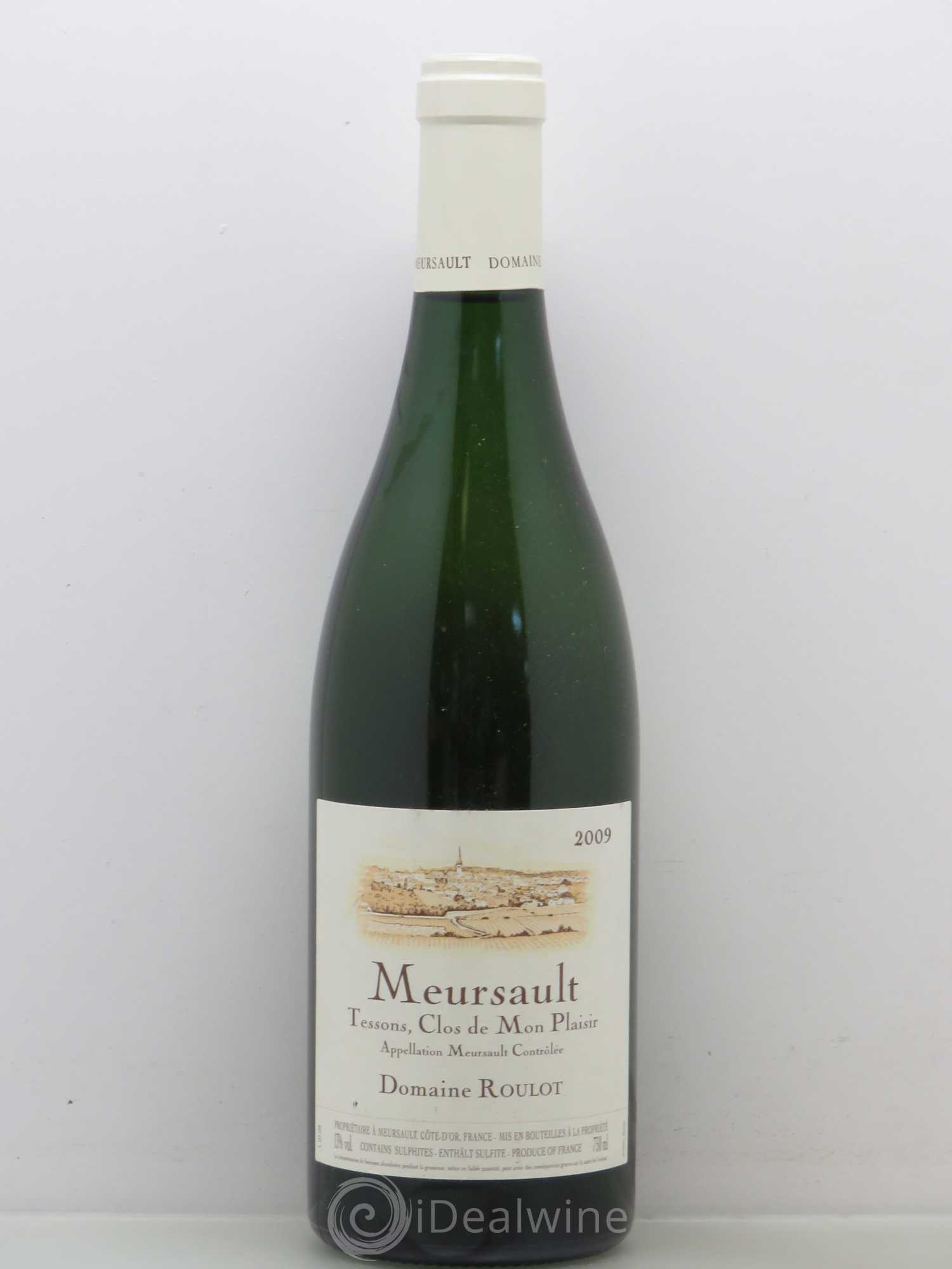 Meursault Les Tessons Clos de Mon plaisir Roulot (Domaine) 2009 - Lot de 1 bouteille - 0
