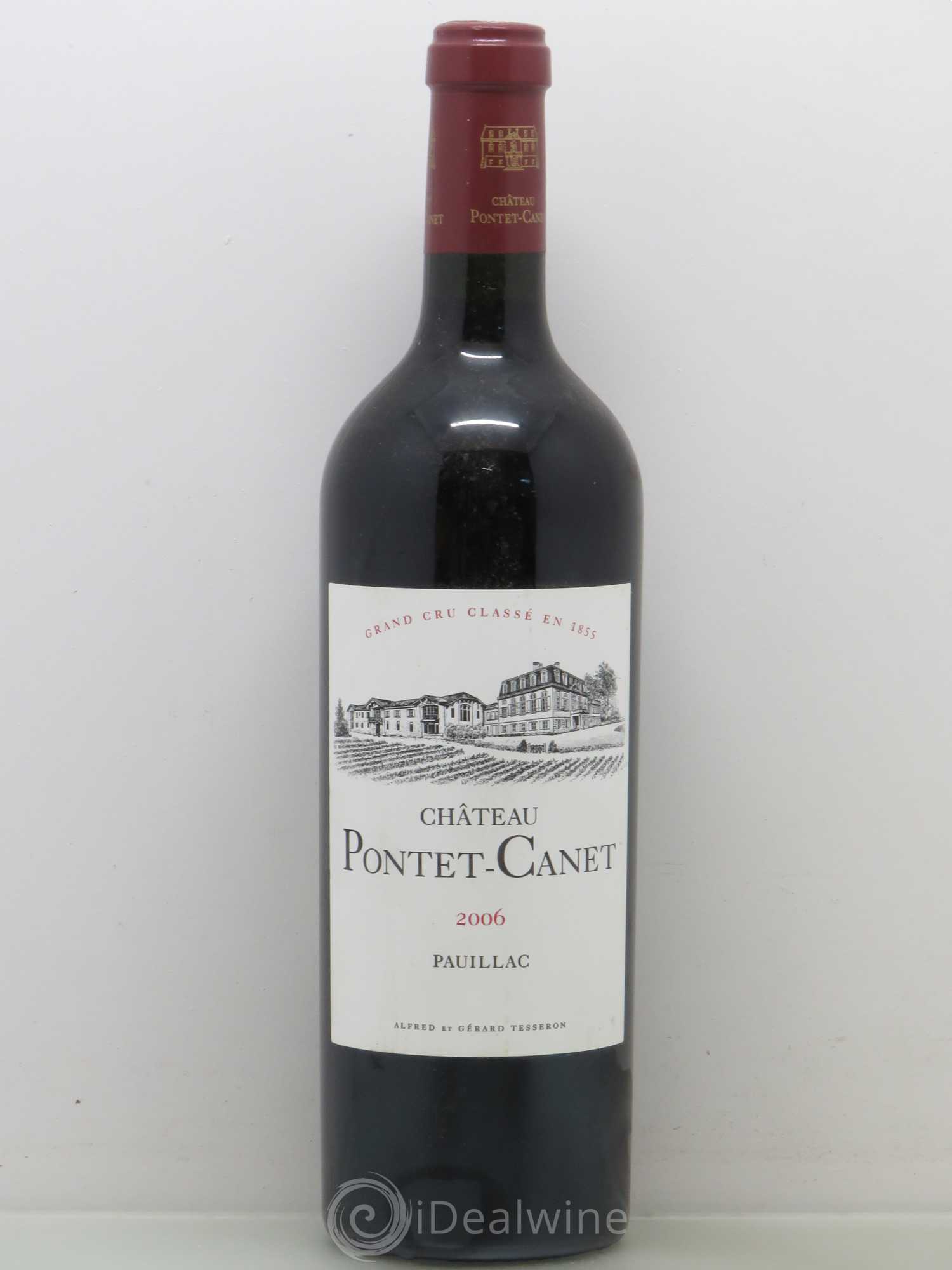 Château Pontet Canet 5ème Grand Cru Classé 2006 - Lot de 1 bouteille - 0