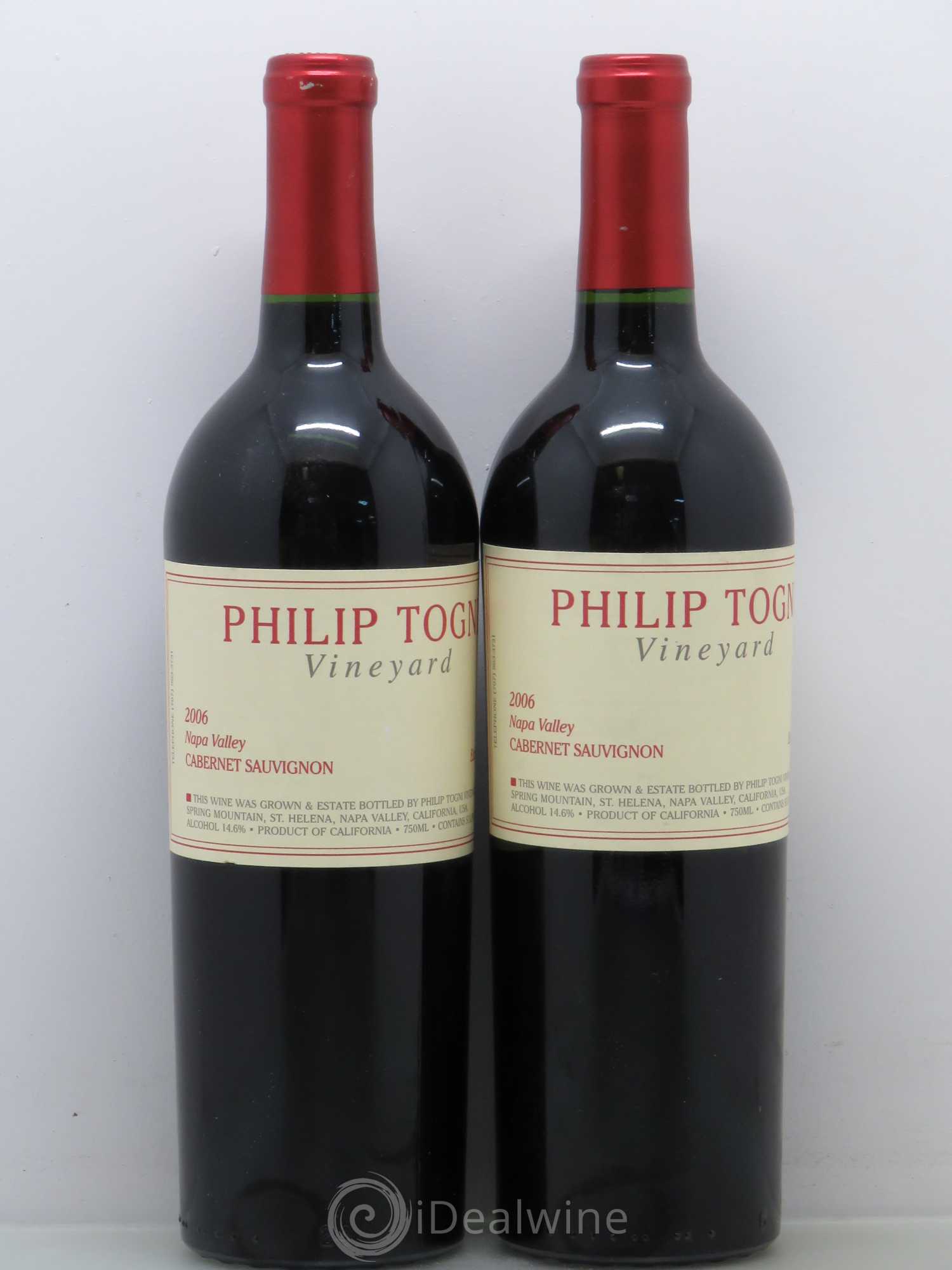 USA Philip Togni Napa Valley Cabernet Sauvignon 2006 - Posten von 2 Flaschen - 0