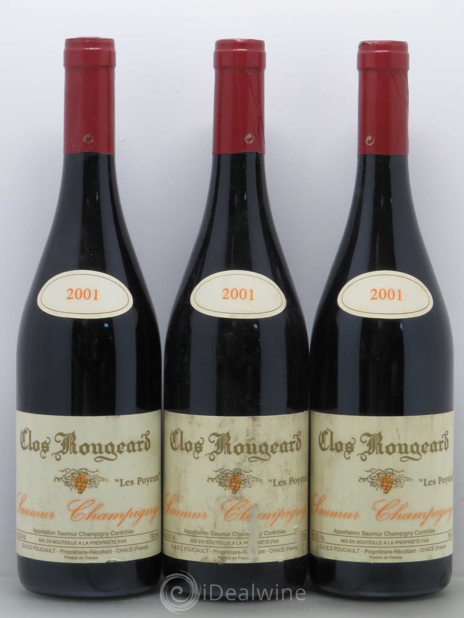 Saumur-Champigny Les Poyeux Clos Rougeard 2001 - Lot de 6 bouteilles - 2