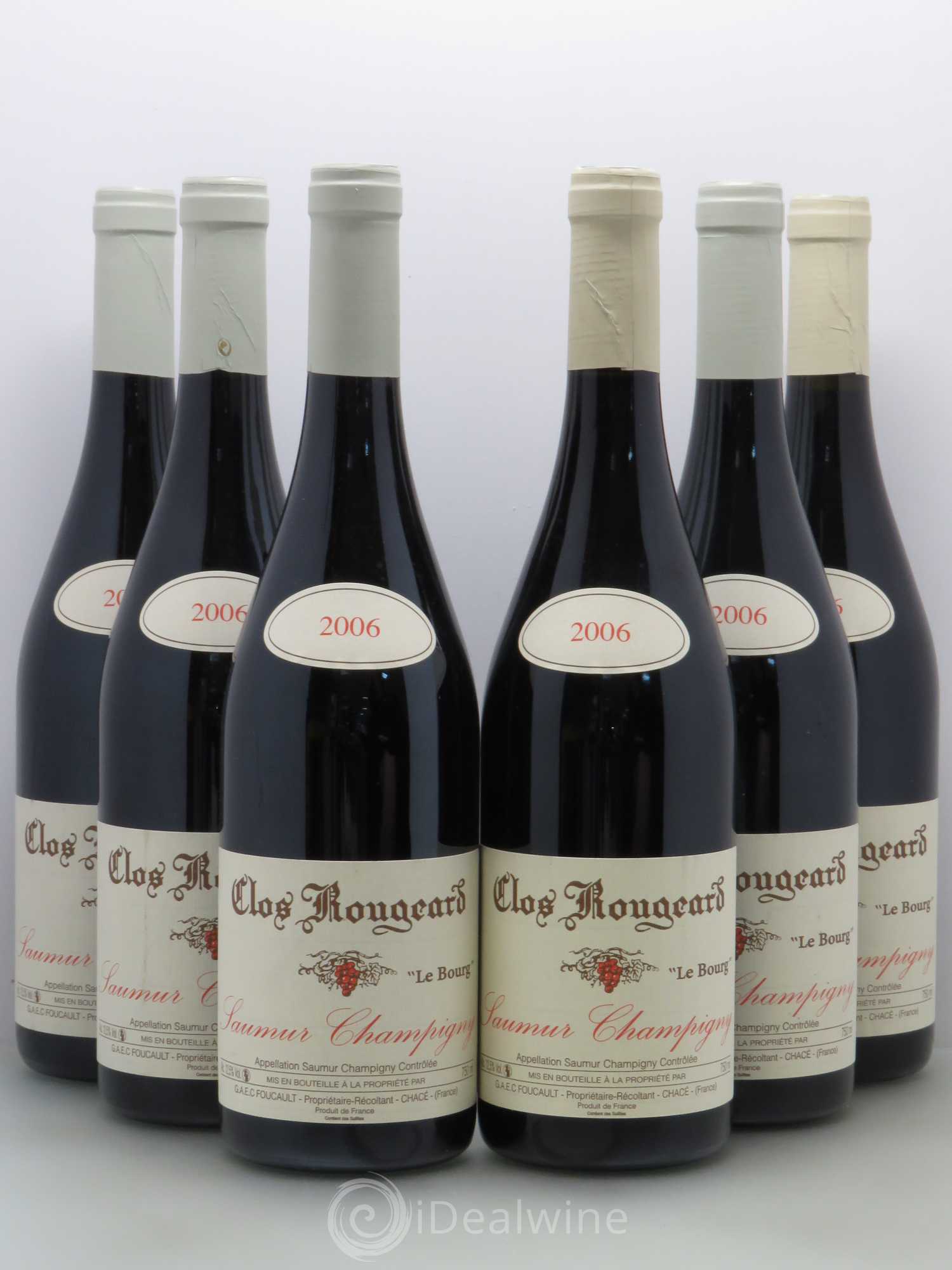 Saumur-Champigny Le Bourg Clos Rougeard 2006 - Lot de 6 bouteilles - 0