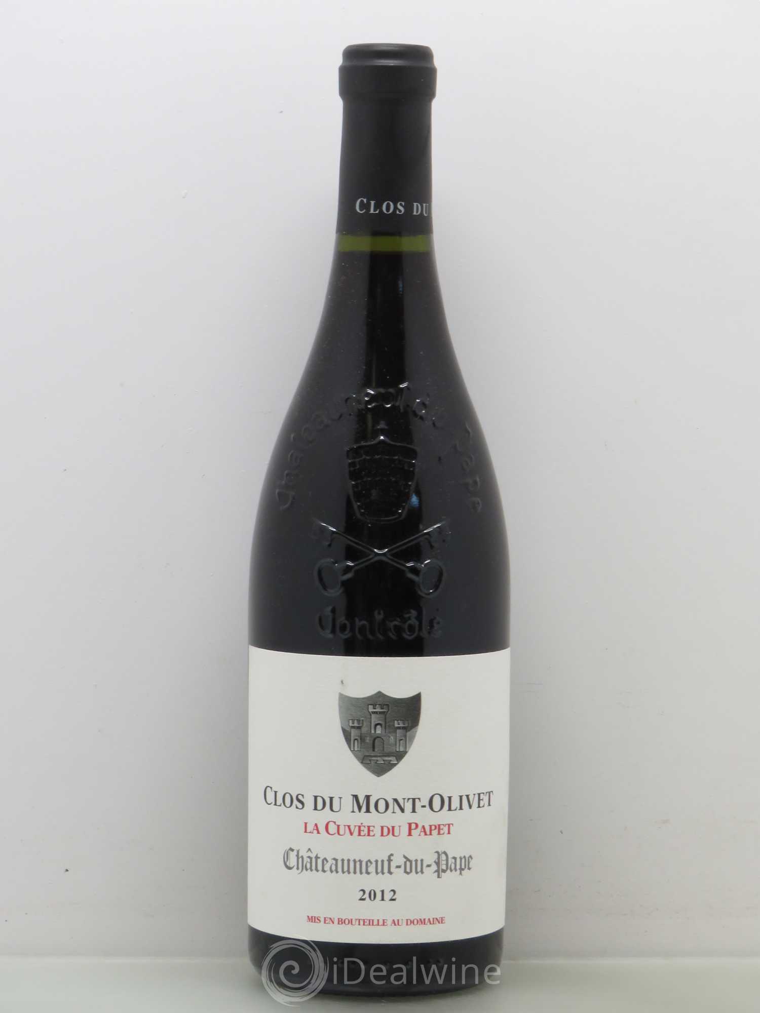 Châteauneuf-du-Pape Cuvée du Papet Clos du Mont-Olivet 2012 - Lot de 1 bouteille - 0