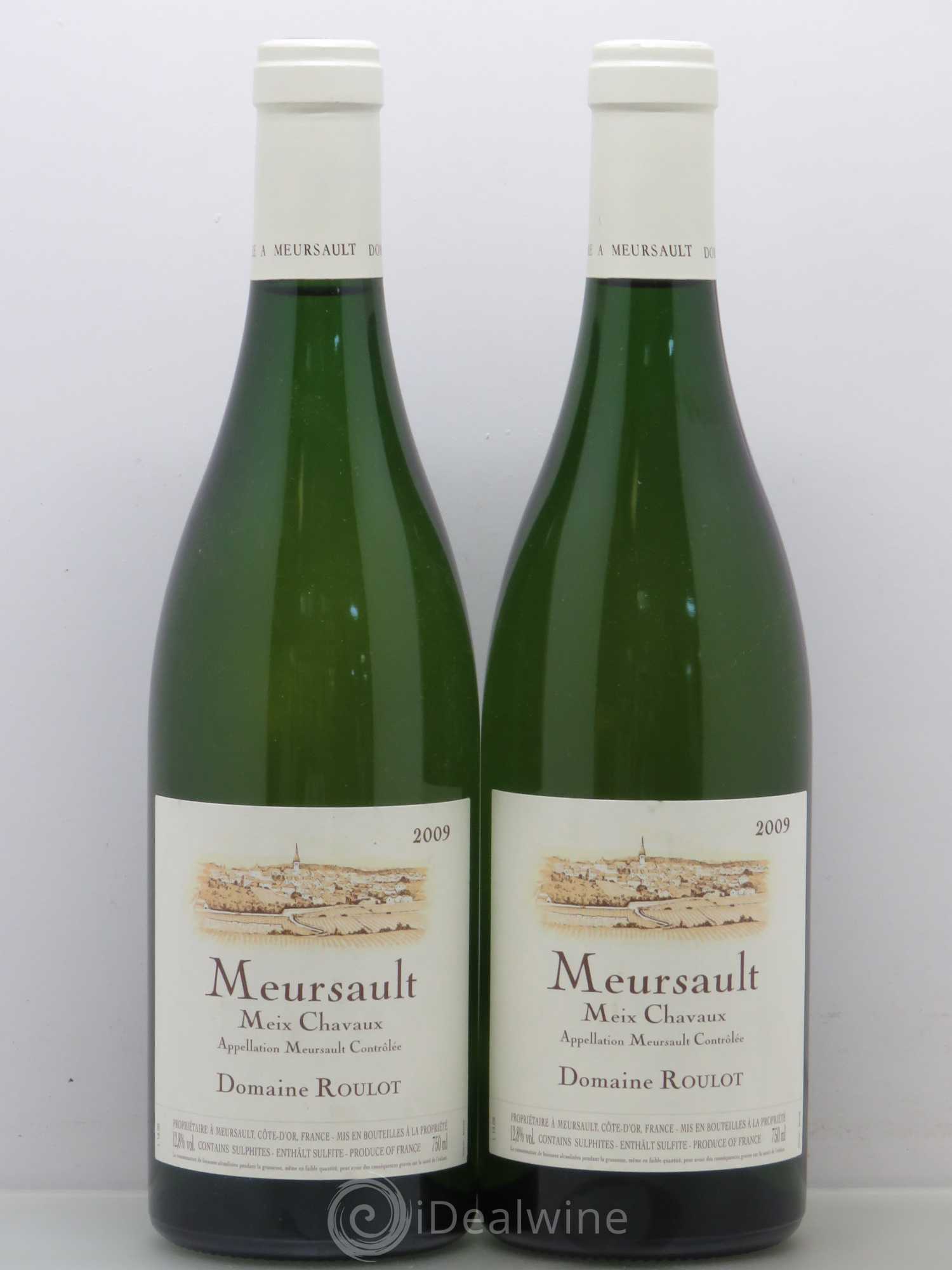 Meursault Meix Chavaux Roulot (Domaine) 2009 - Lot de 2 bouteilles - 0